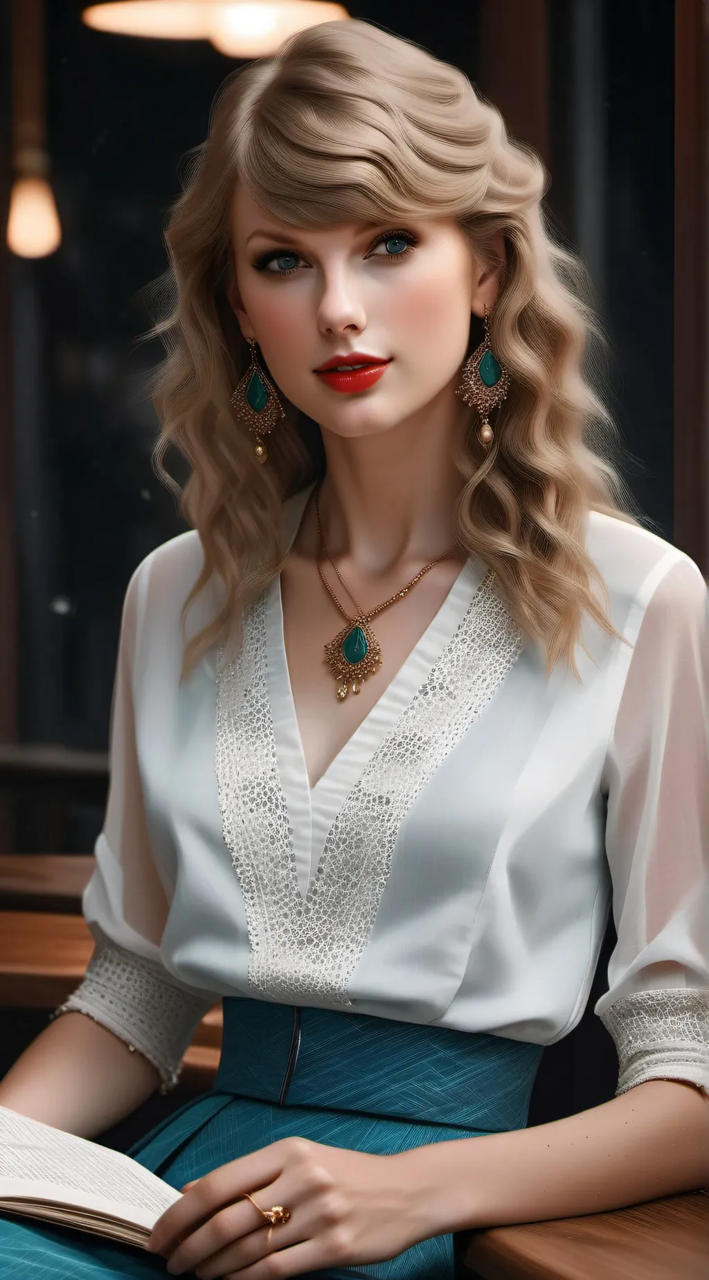 ai character: taylor swift background