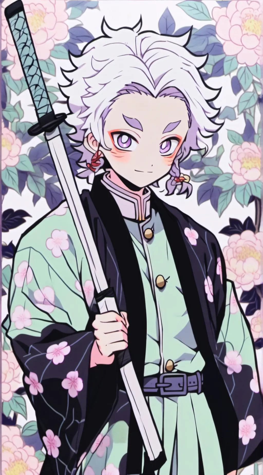 ai character: Kny baby  background