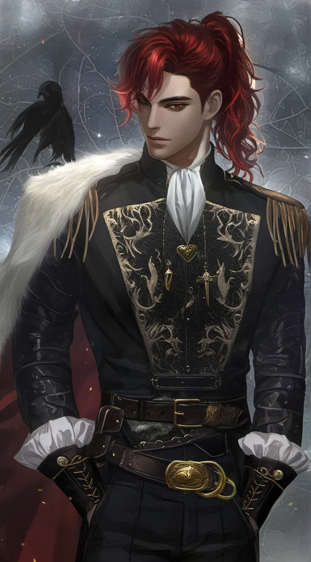 ai character: Дилюк background