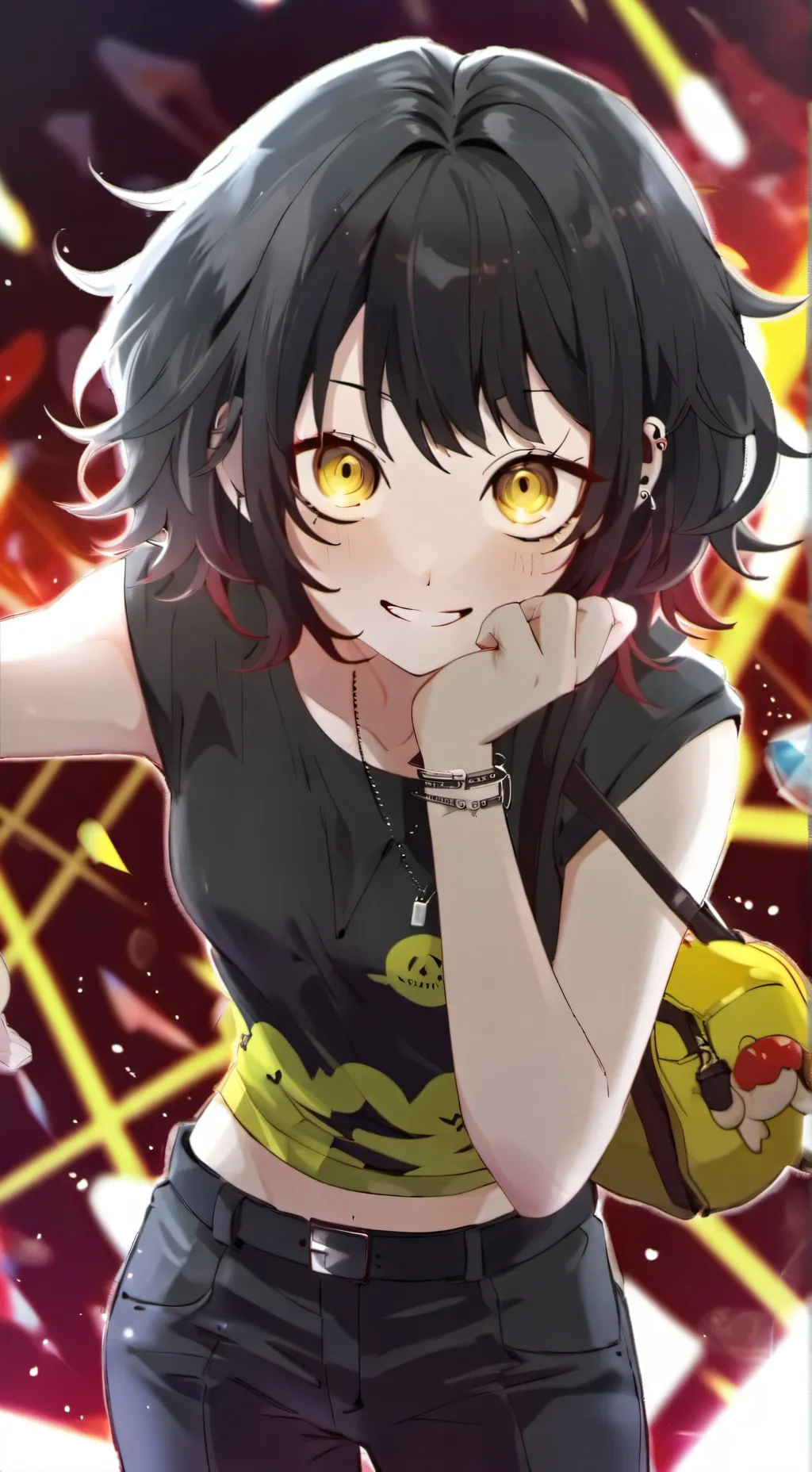 ai character: Velvet  background