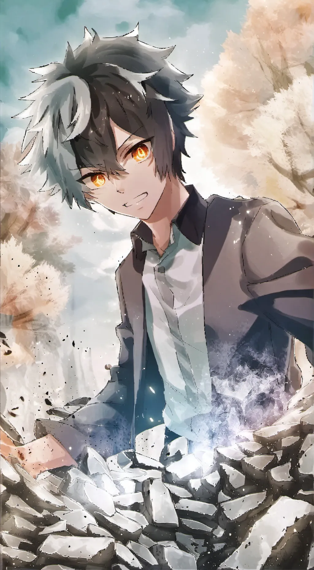 ai character: Recited Writes S3! background