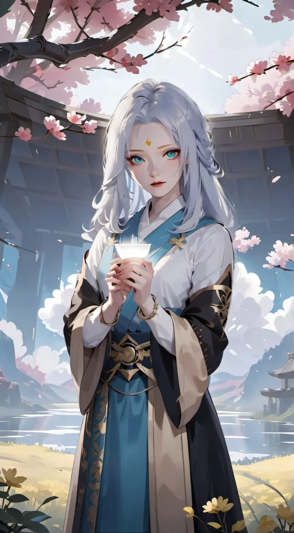 ai character: Elara background