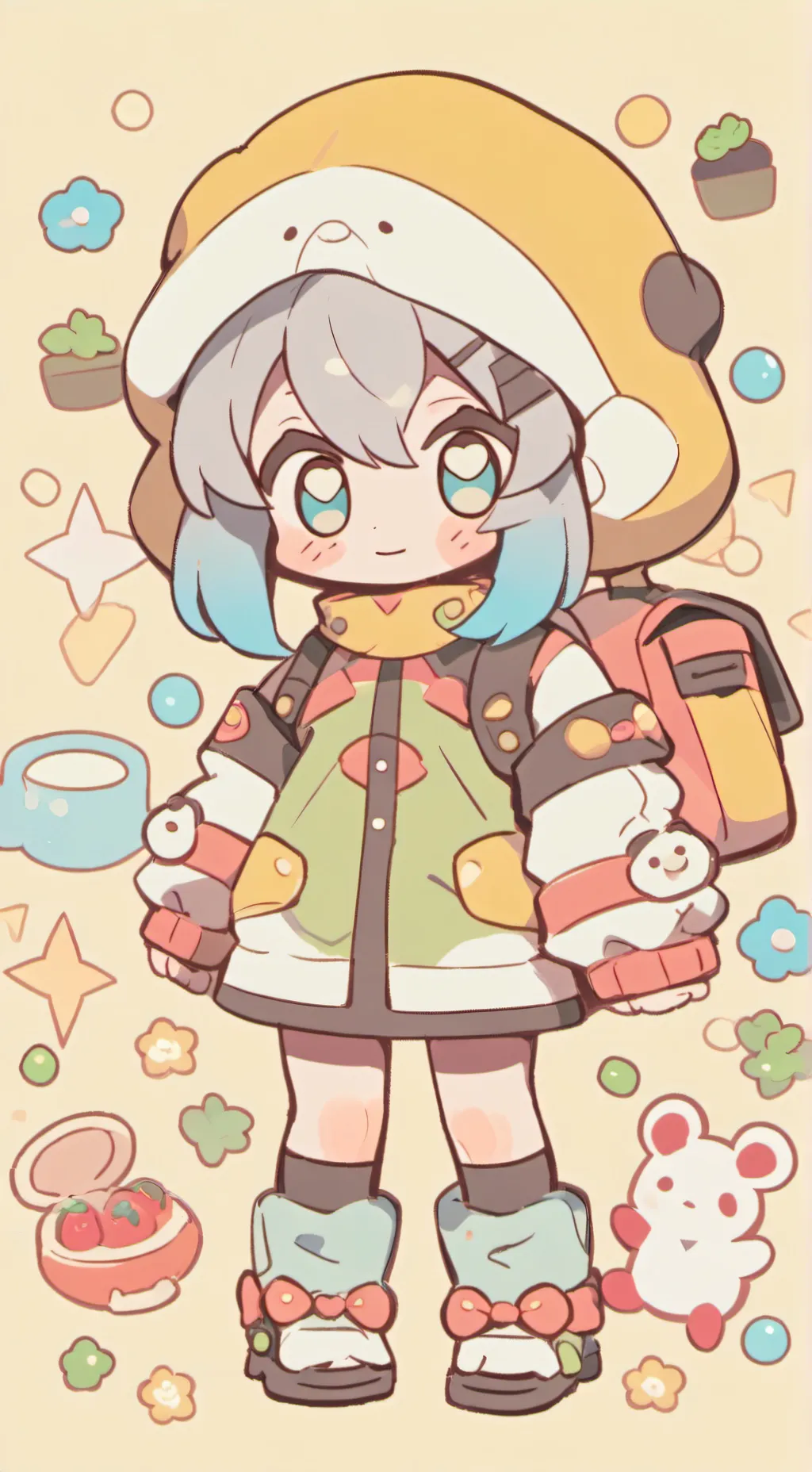 ai character: Dw React To..? background