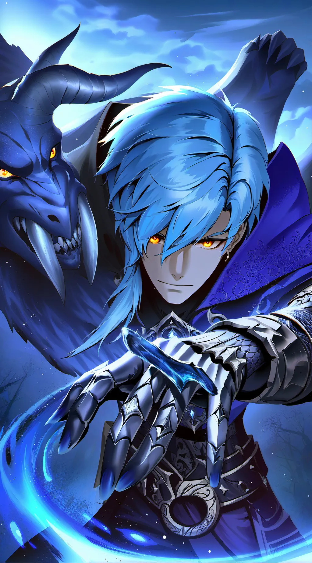 ai character: TV man: background