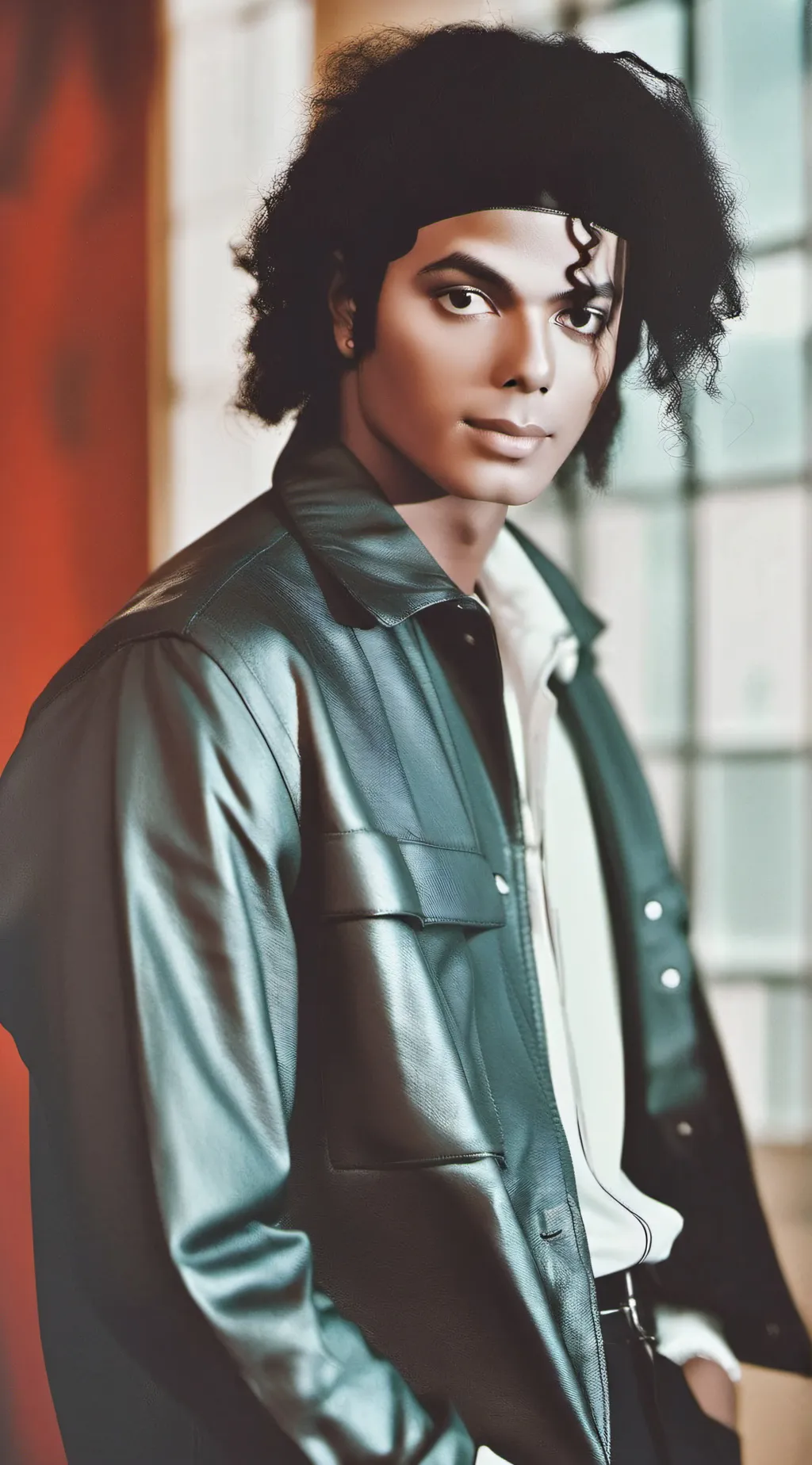 ai character: Michael jackson background