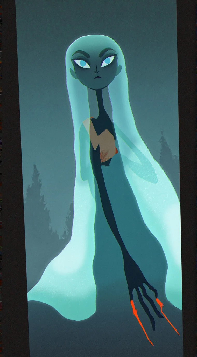 ai character: ASMR DEMONNNN background