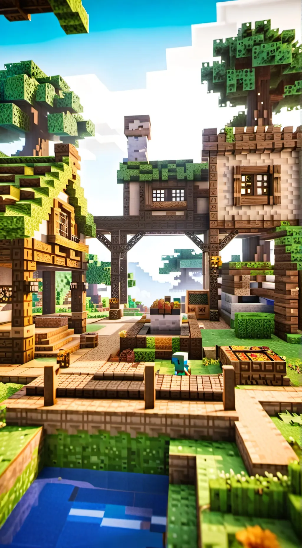 ai character: Dsmp thanksgiving  background