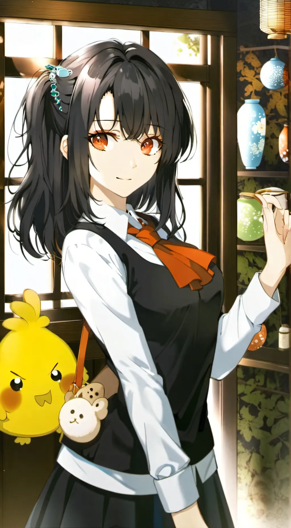 ai character: cristal  background