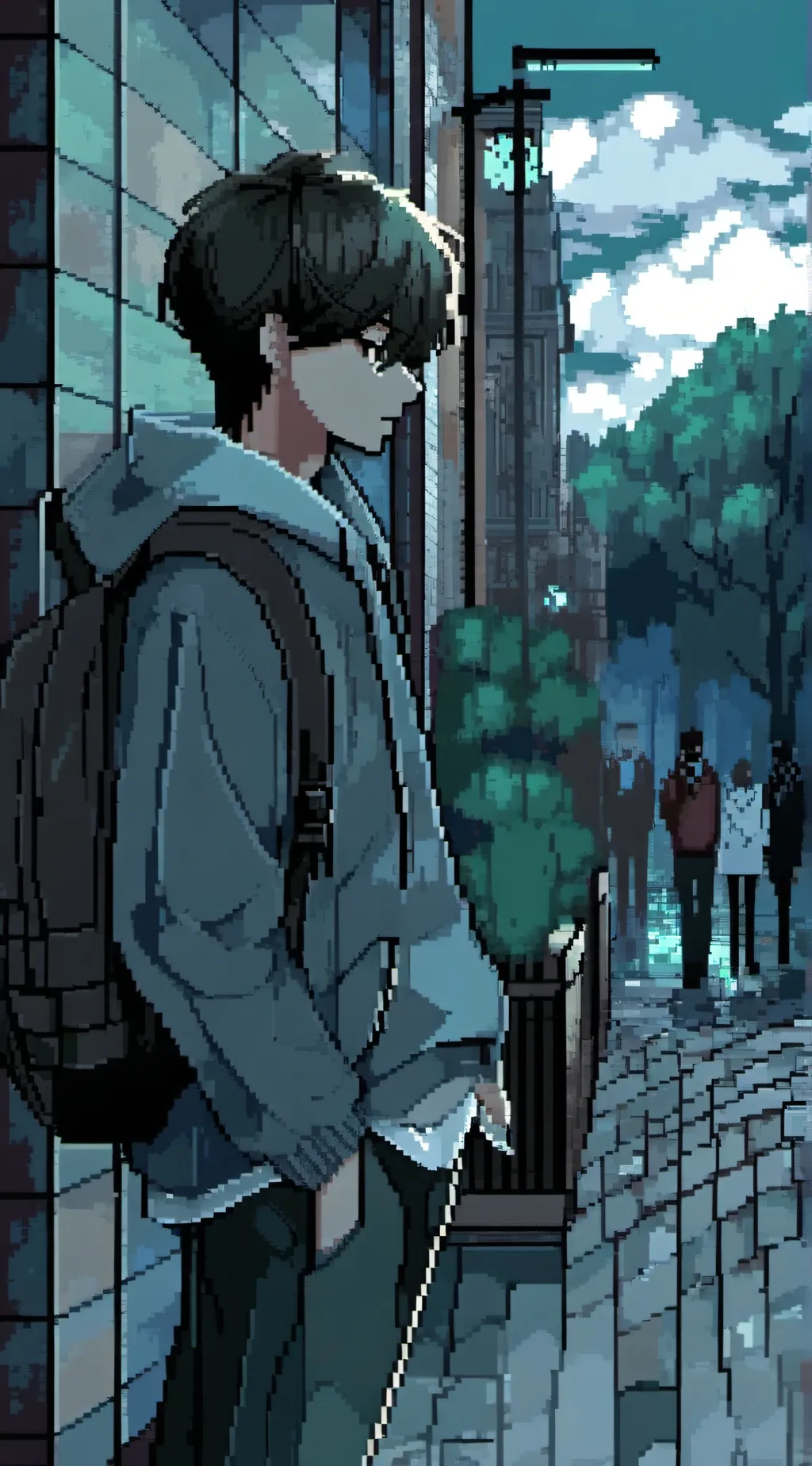 ai character: rejected by Crush background