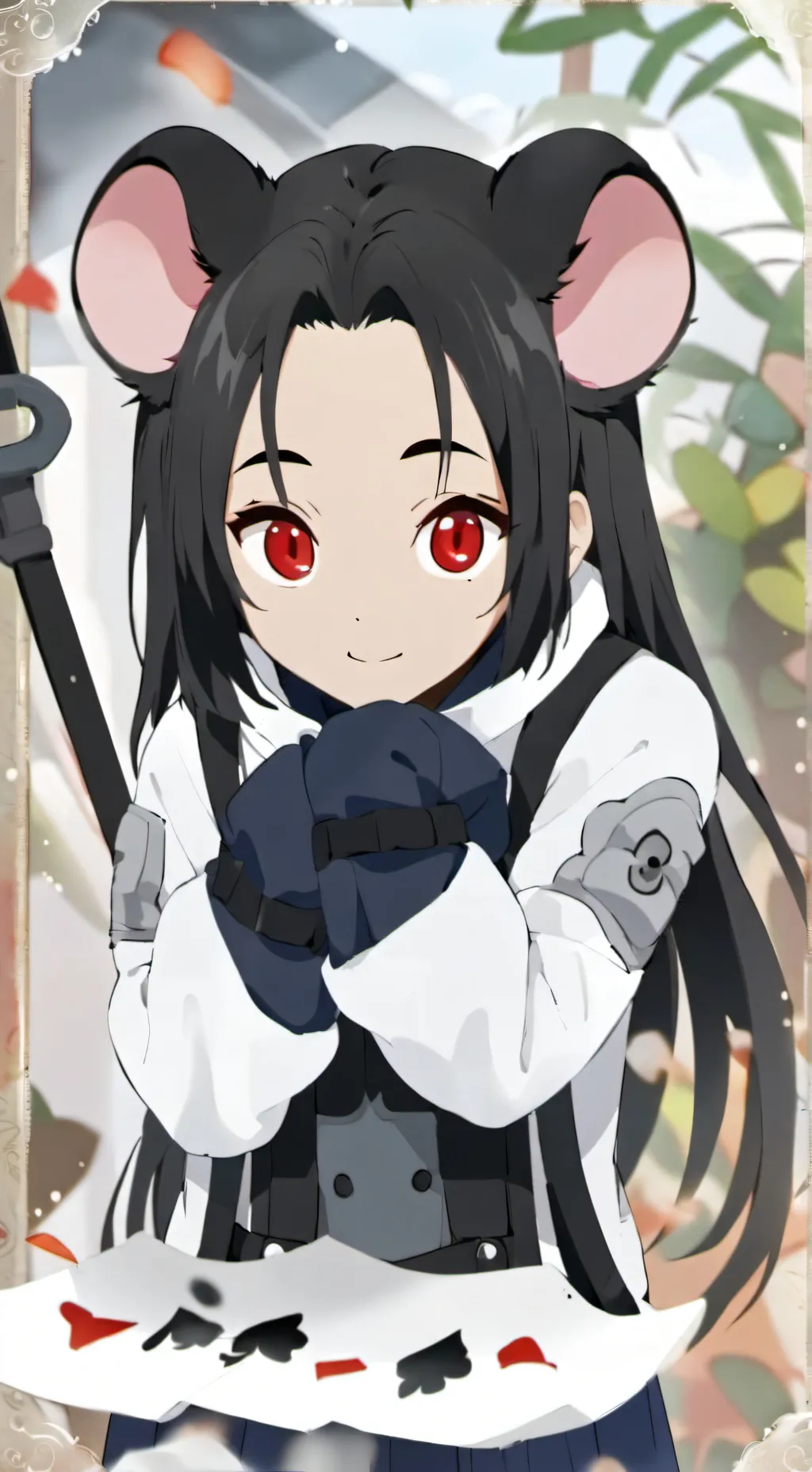 ai character: MHA camping! ^^ background