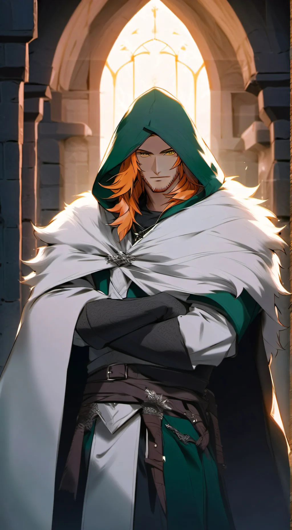 ai character: Syrus Amon background