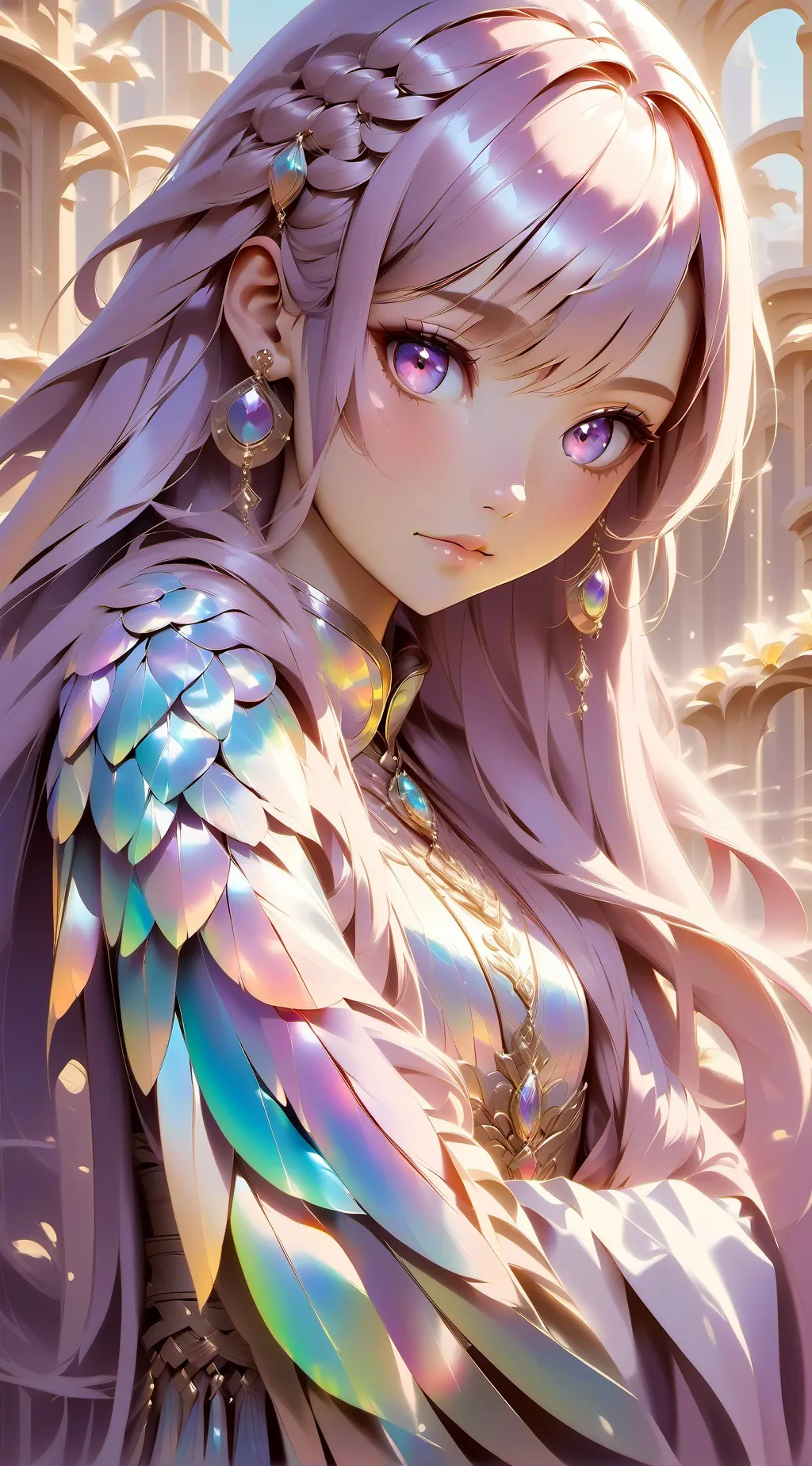 ai character: Rose Charlotte background