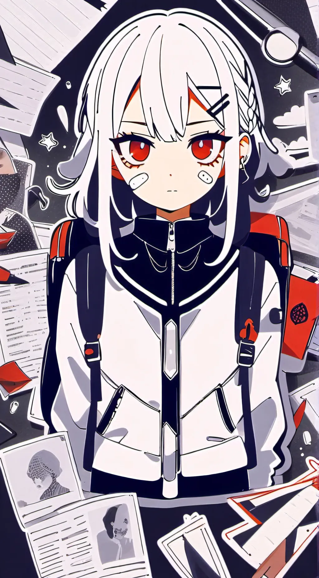 ai character: Aline Redwood background