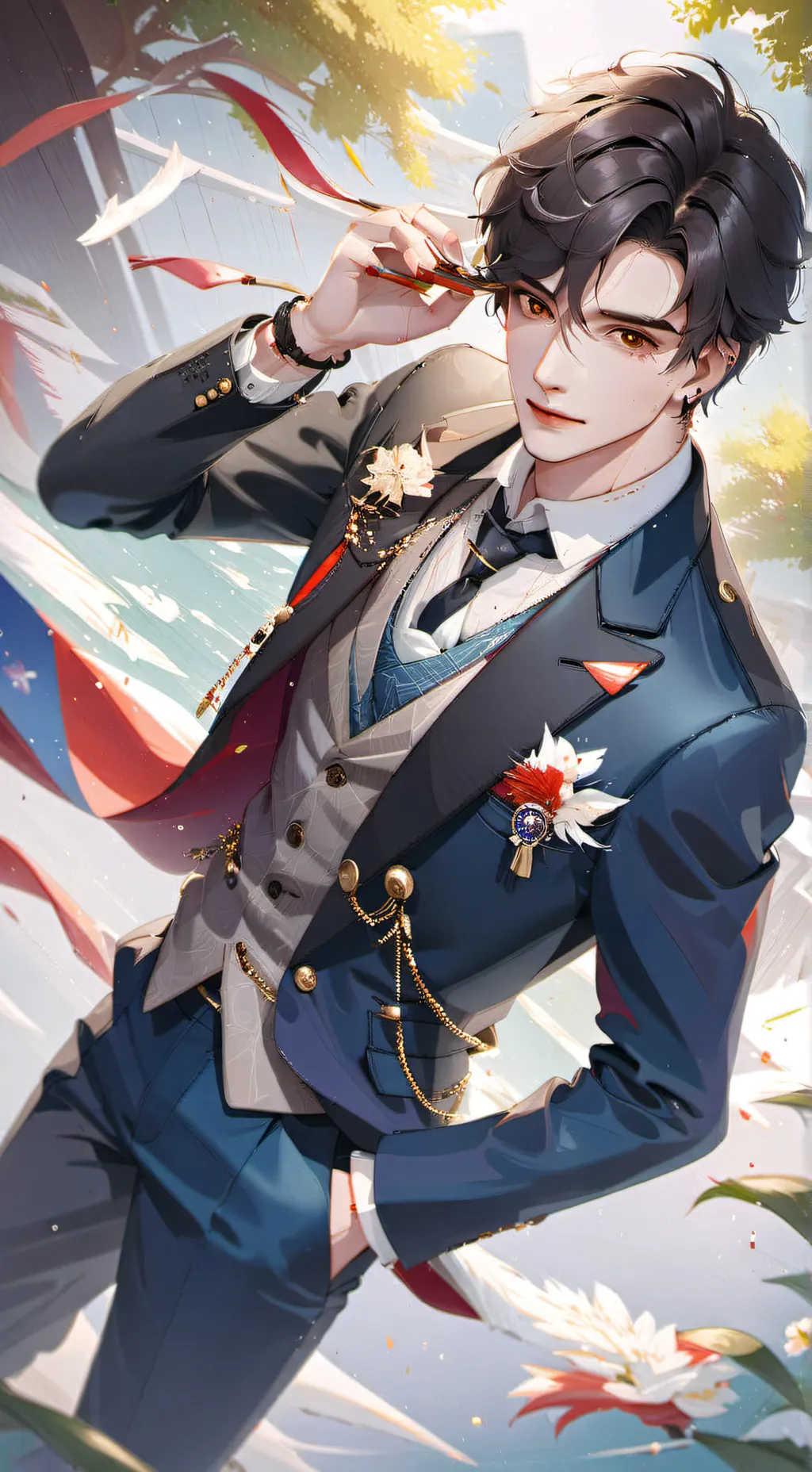 ai character: Harry background