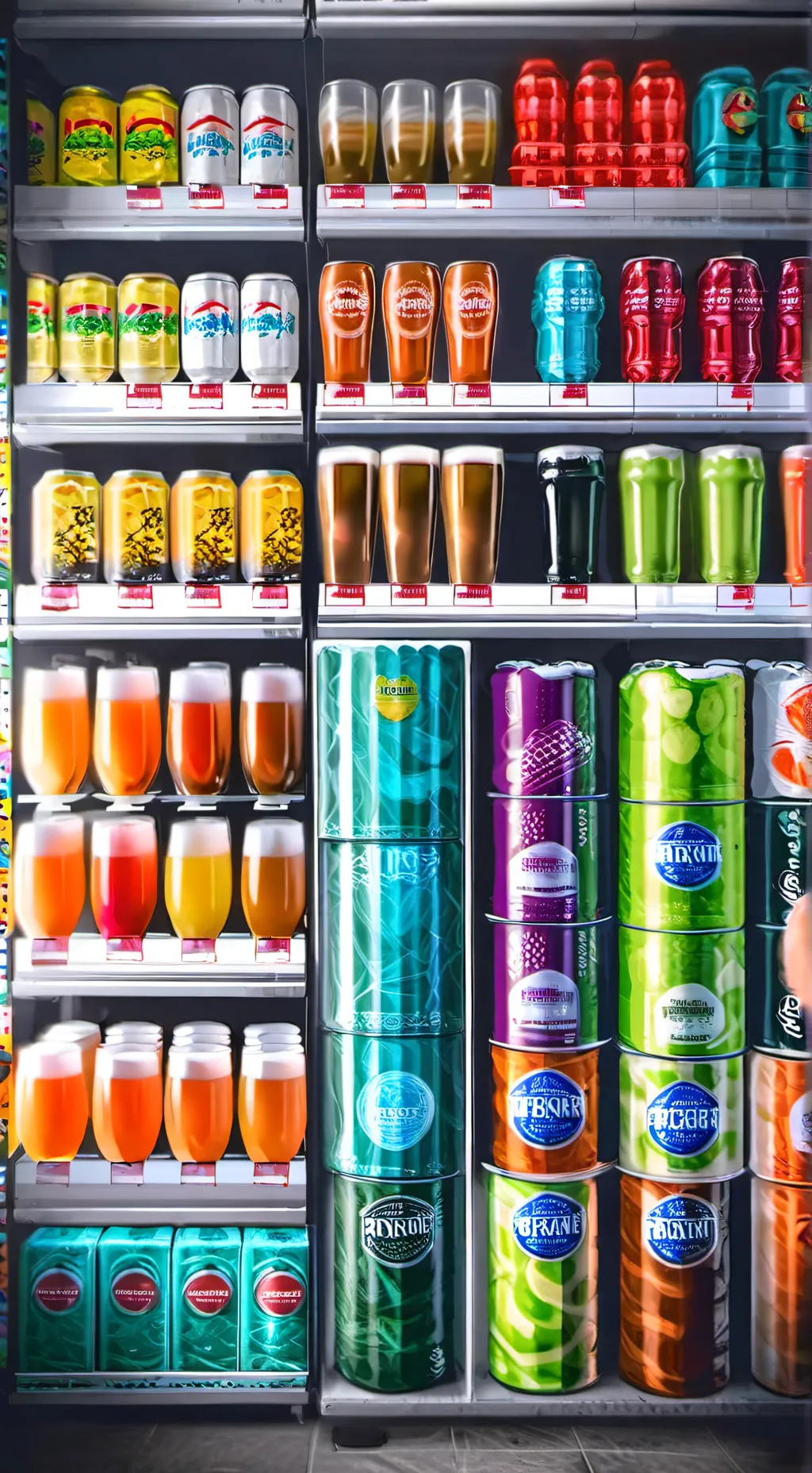 ai character: Bebidas  background