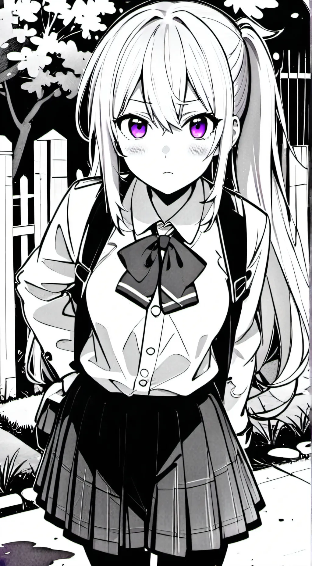 ai character: Helari natsuki background