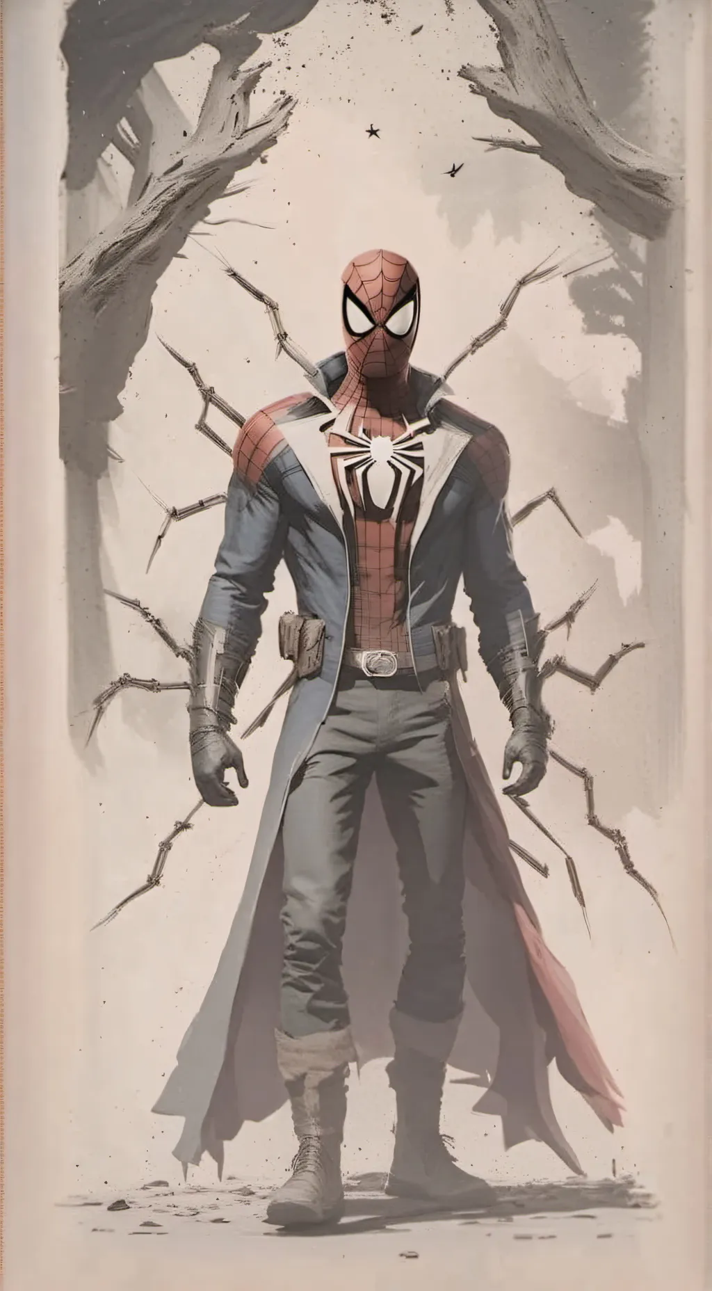 ai character: spider man Jaxon S background