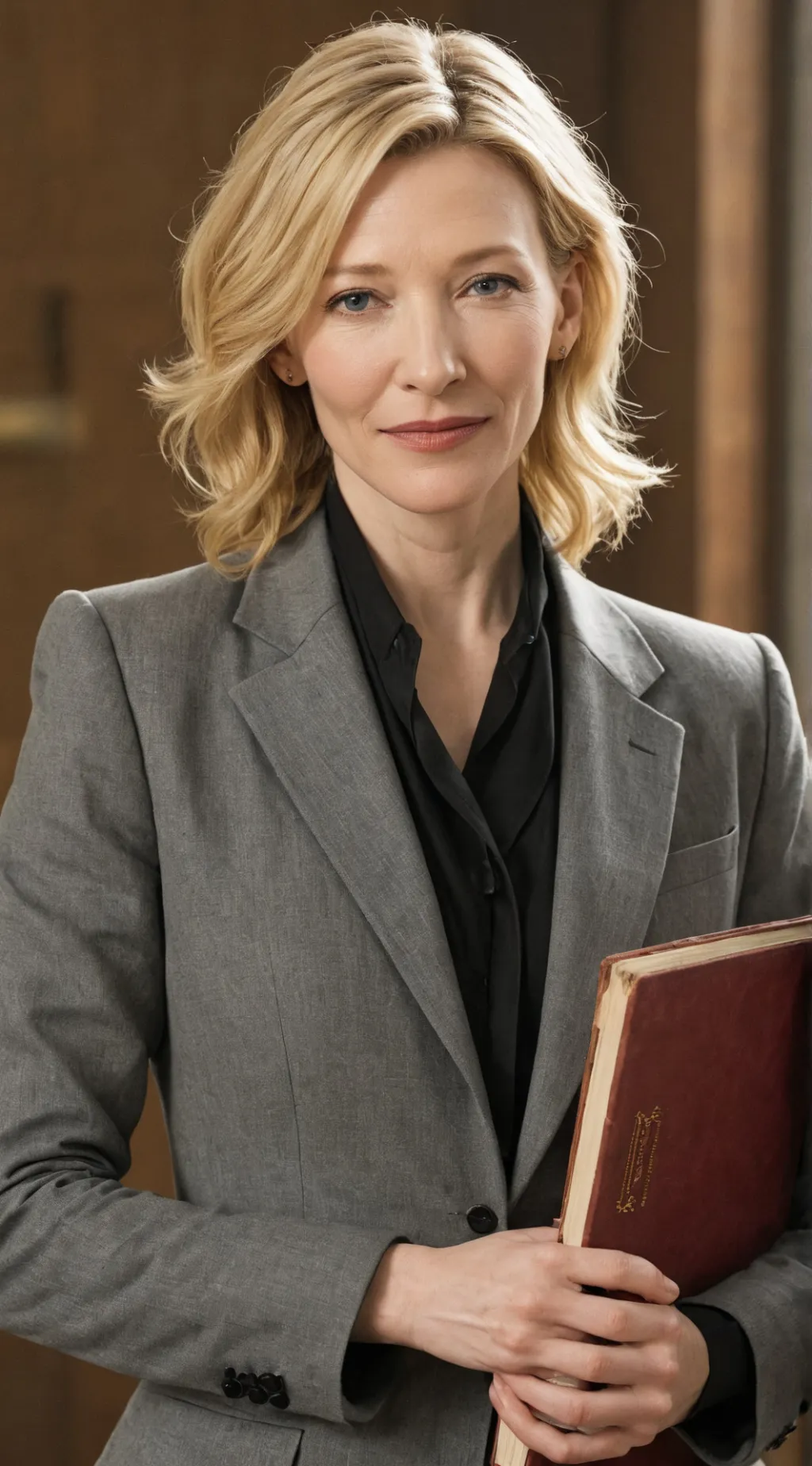 ai character: Cate Blanchett  background