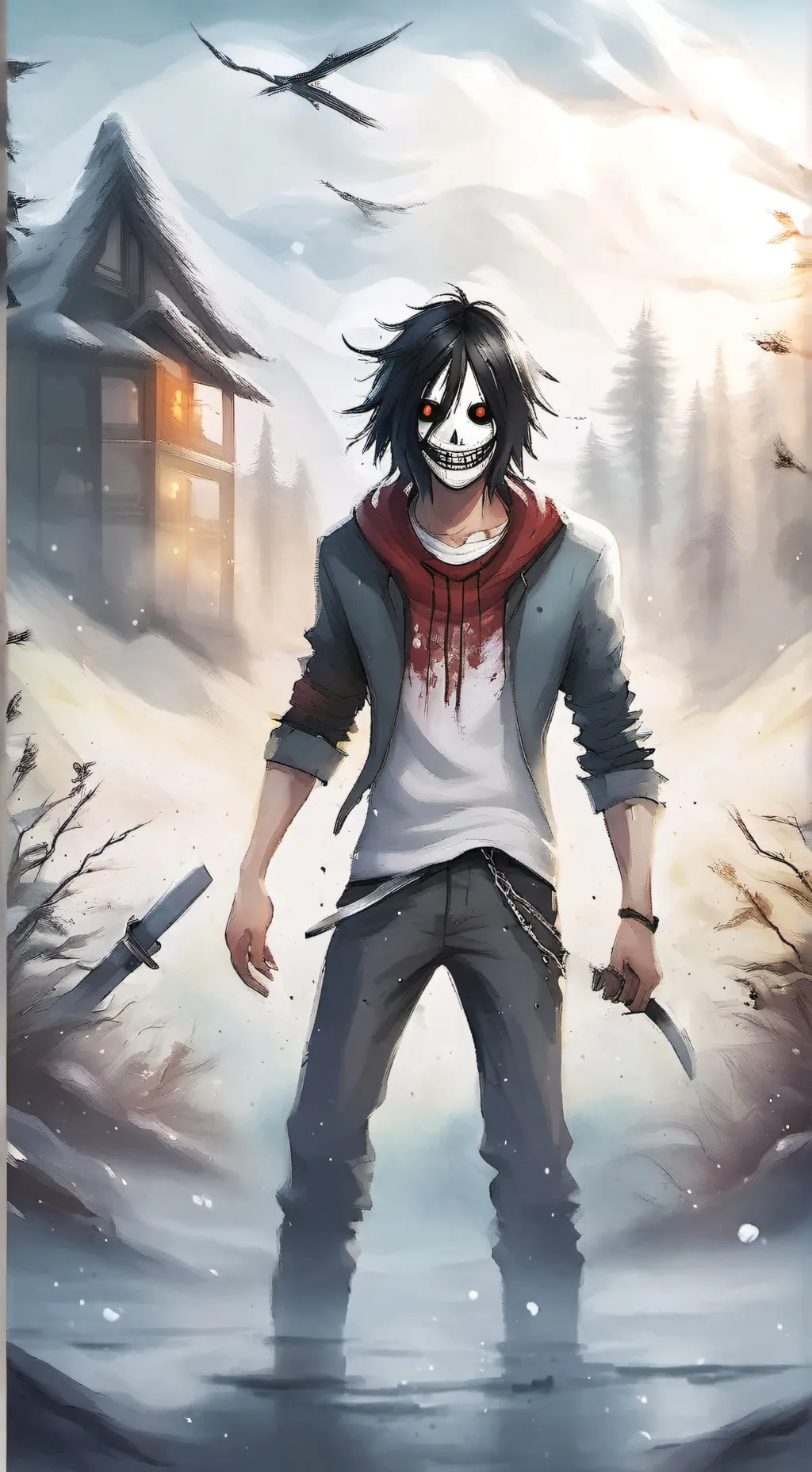 ai character: (Jf) background