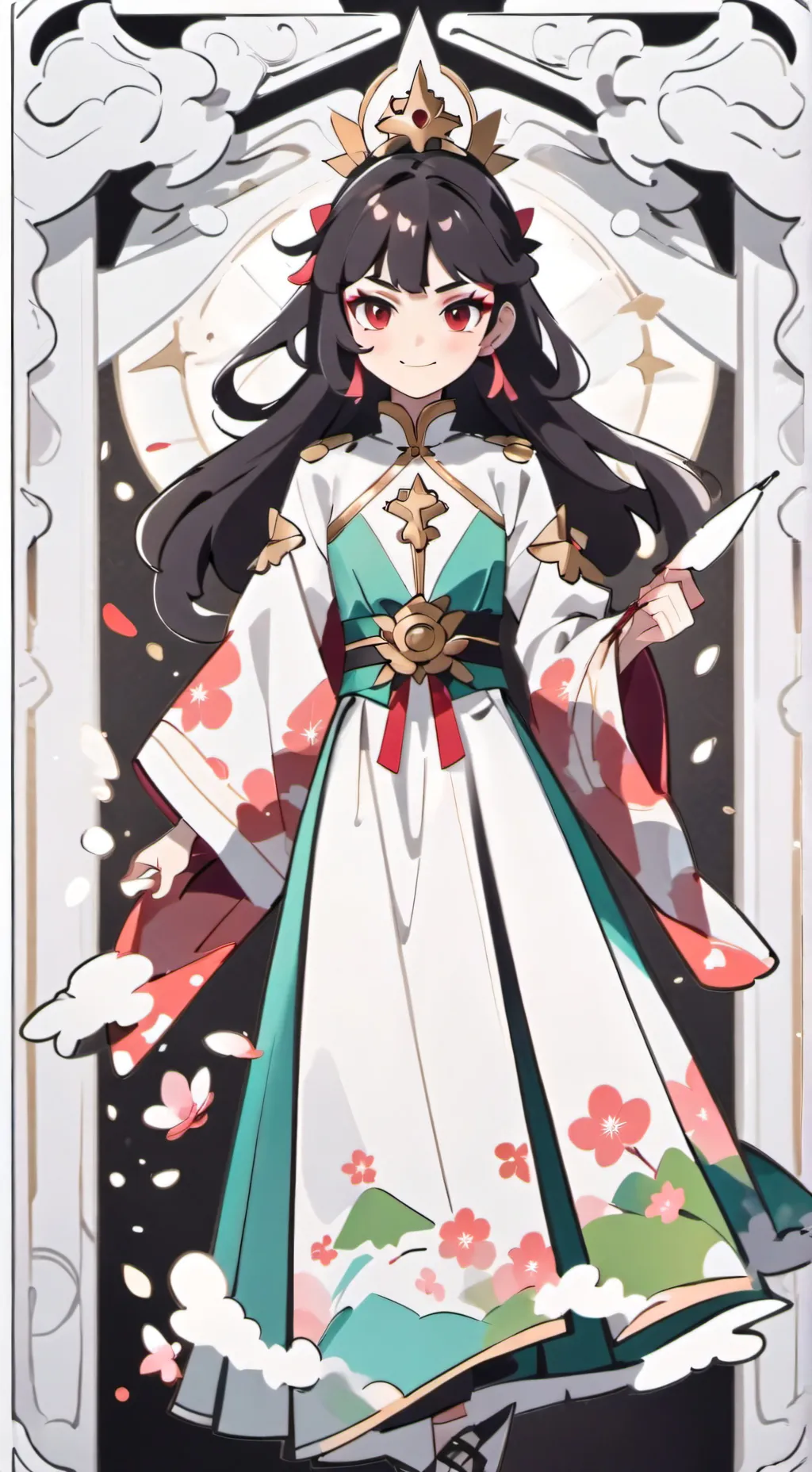 ai character: me in HH background