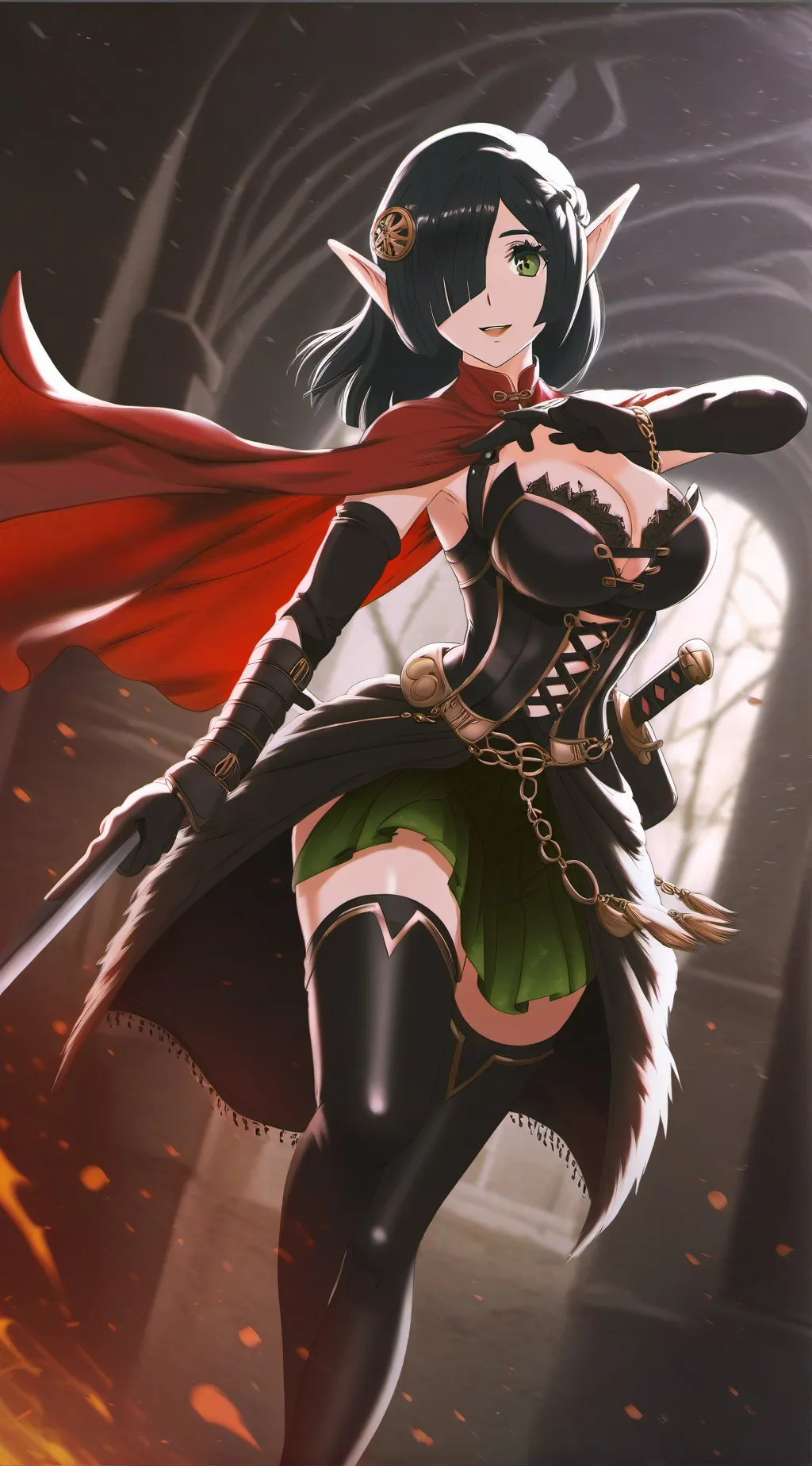 ai character: Amanda background