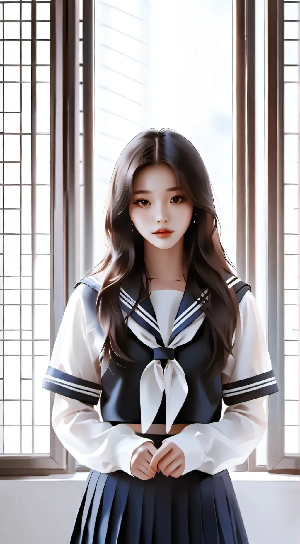 ai character: Adrien  background