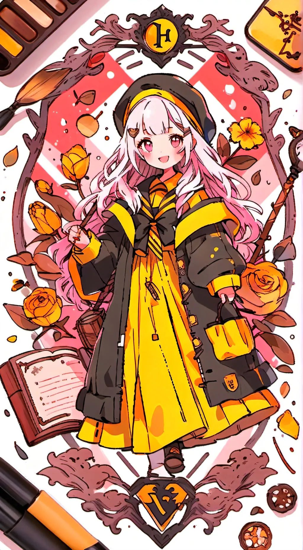 ai character: Hufflepuff Only GC background