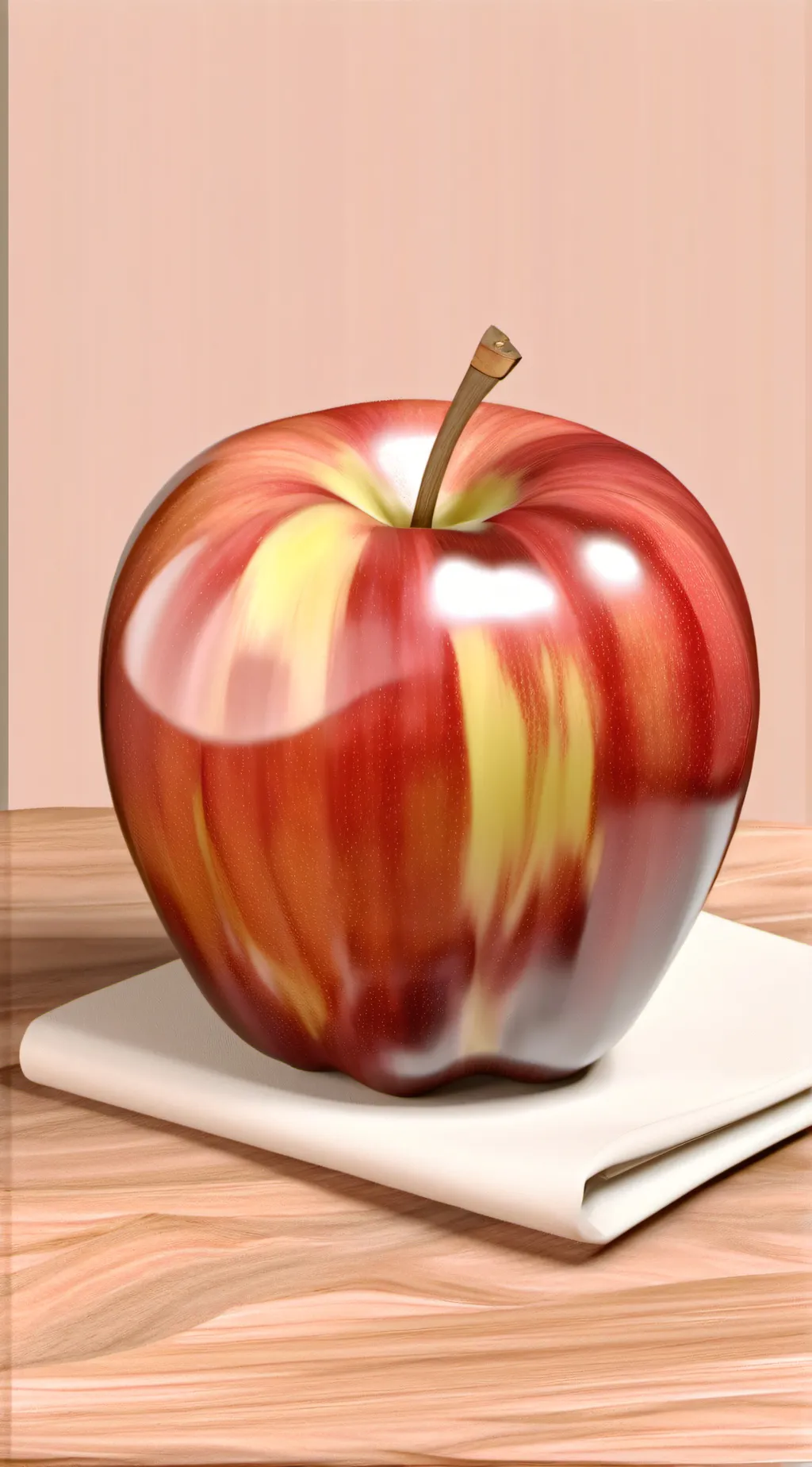 ai character: Manzana enojada background