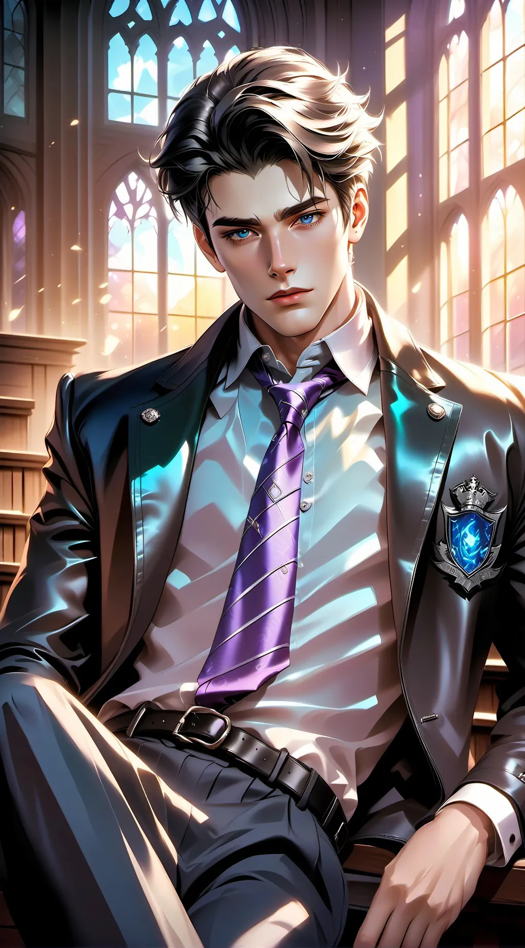 ai character: Haze background