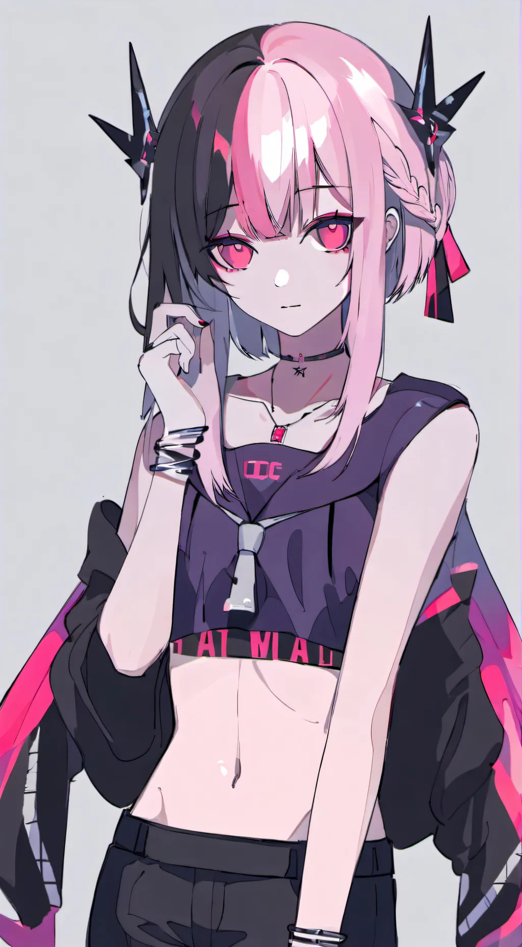 ai character: ai cat  background