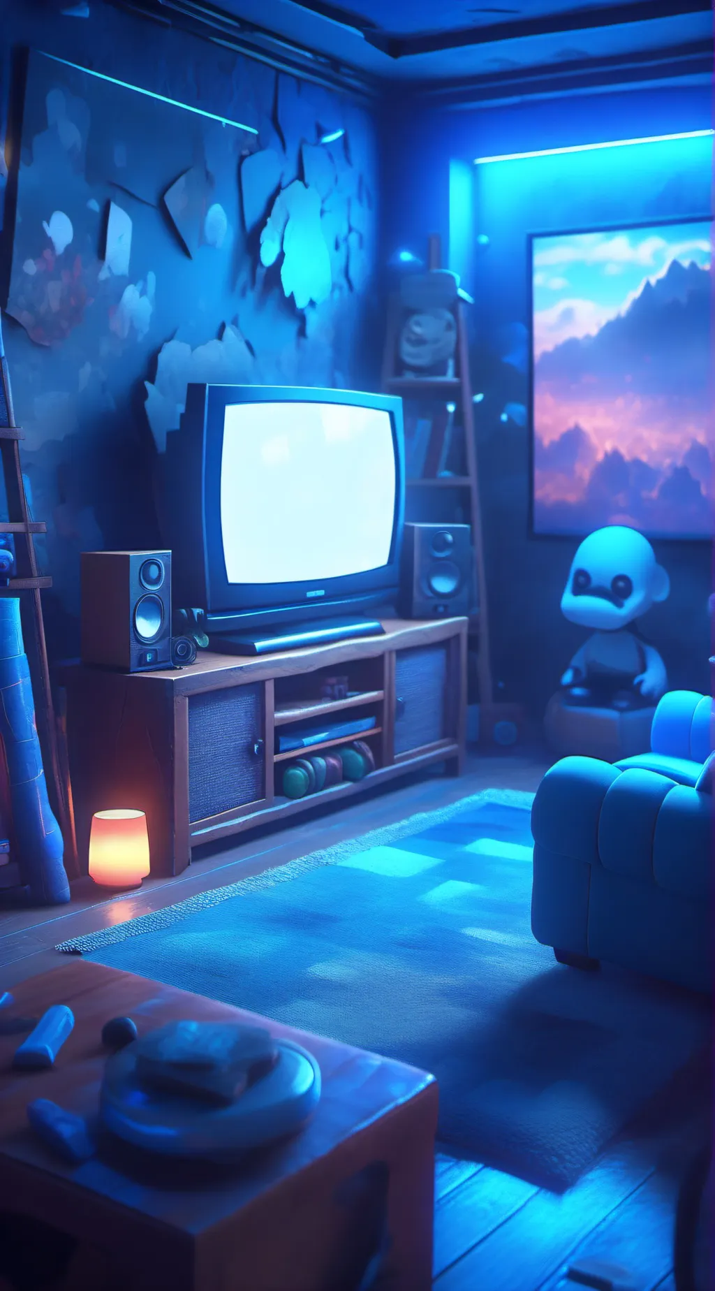 ai character: butt background