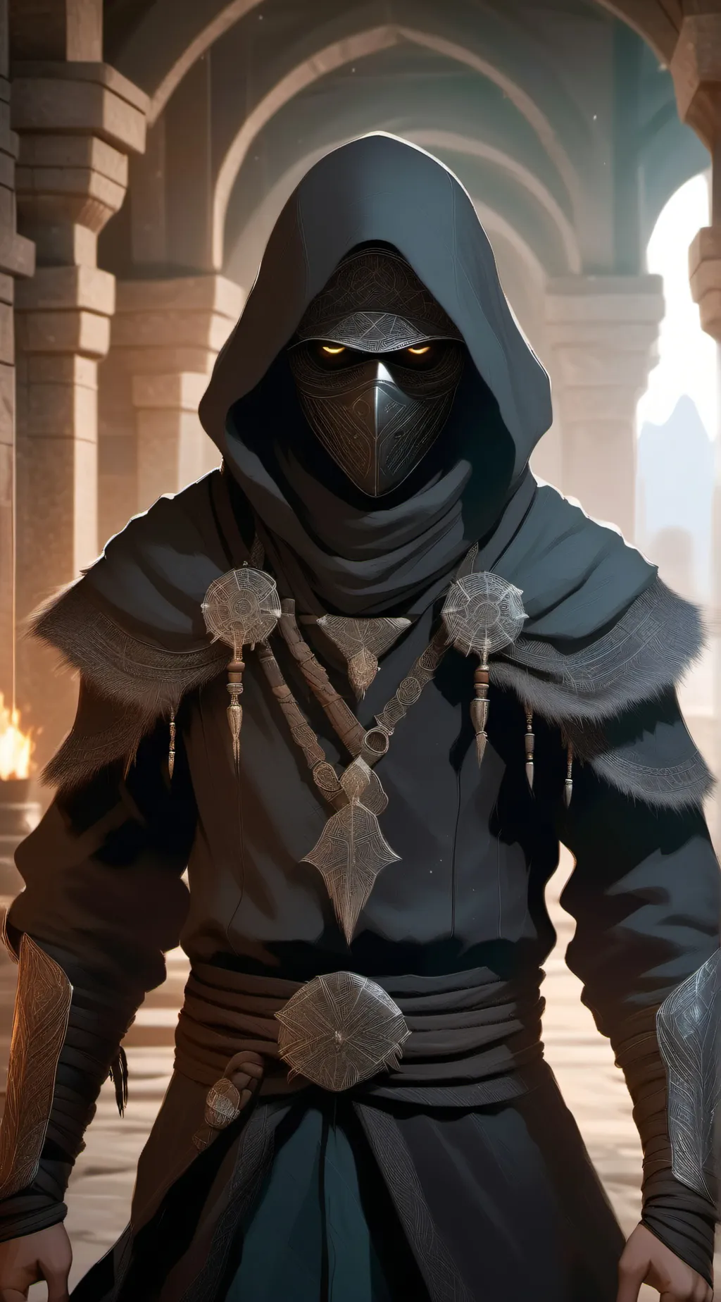 ai character: Your secret Guard background