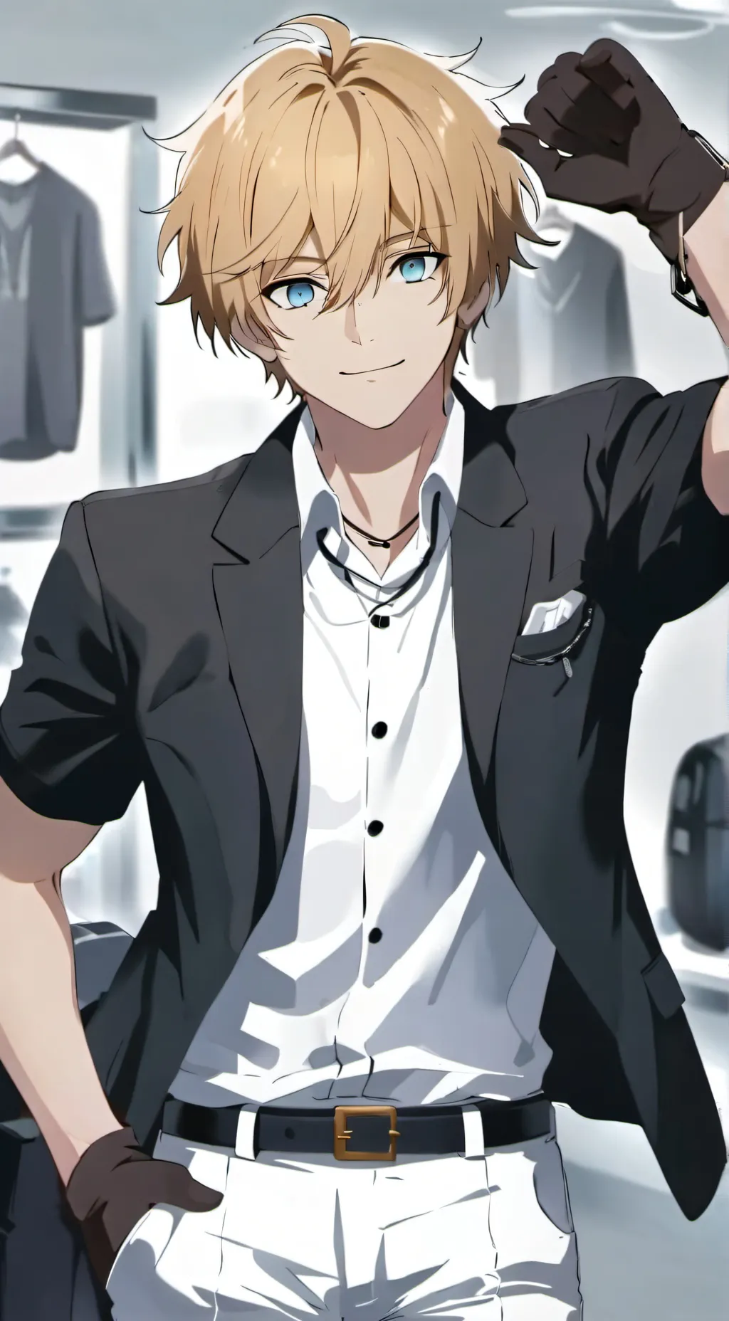 ai character: ☘️Lucas☘️ background