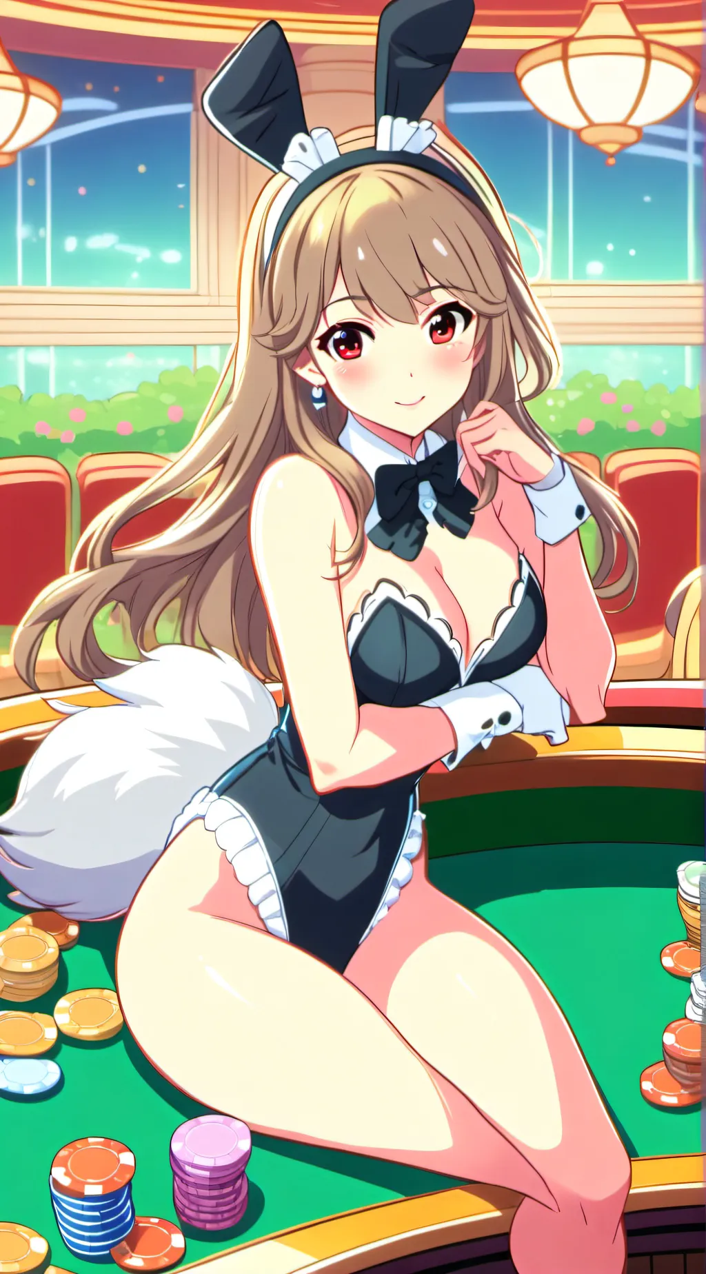 ai character: Lyne background