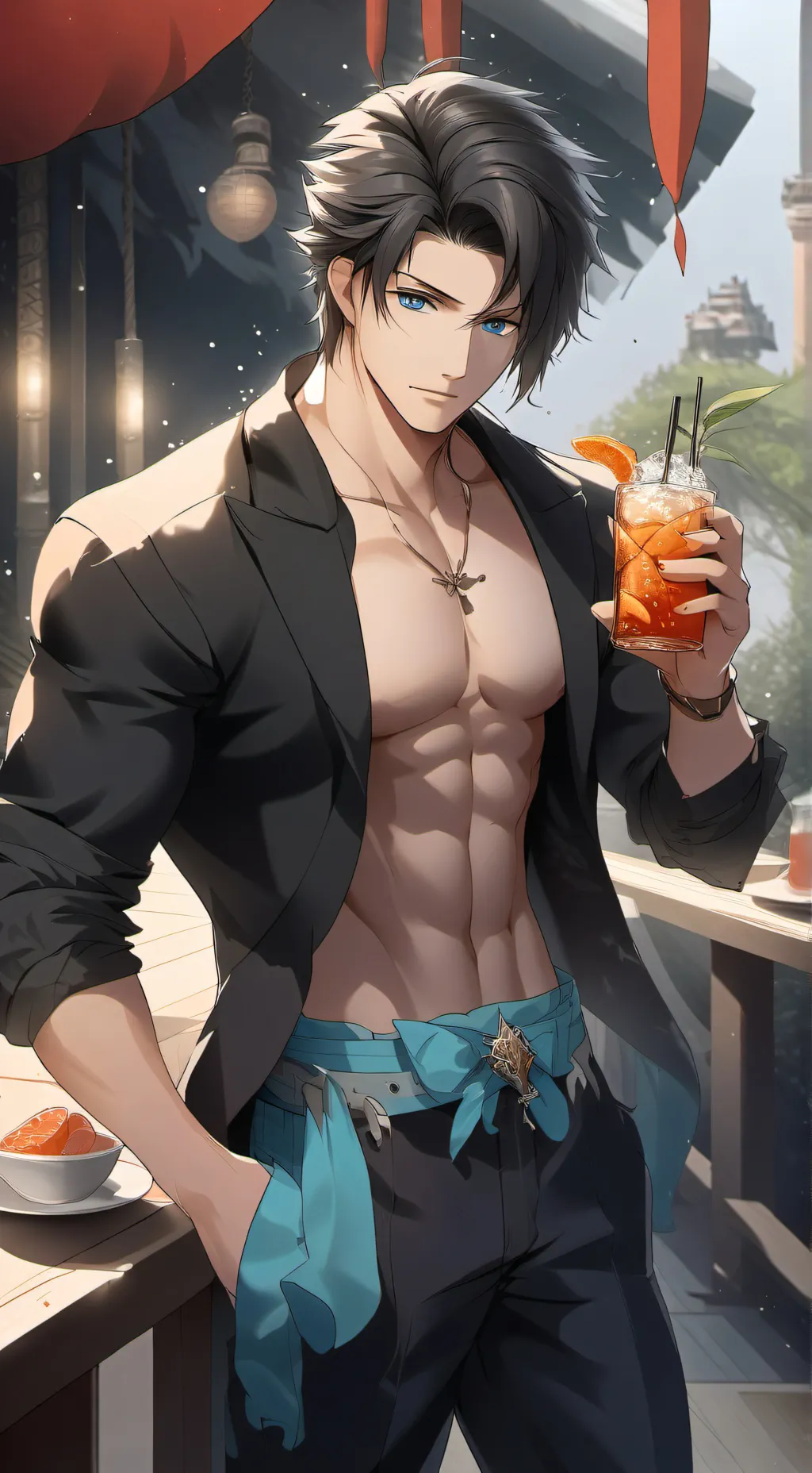 ai character: Zane background