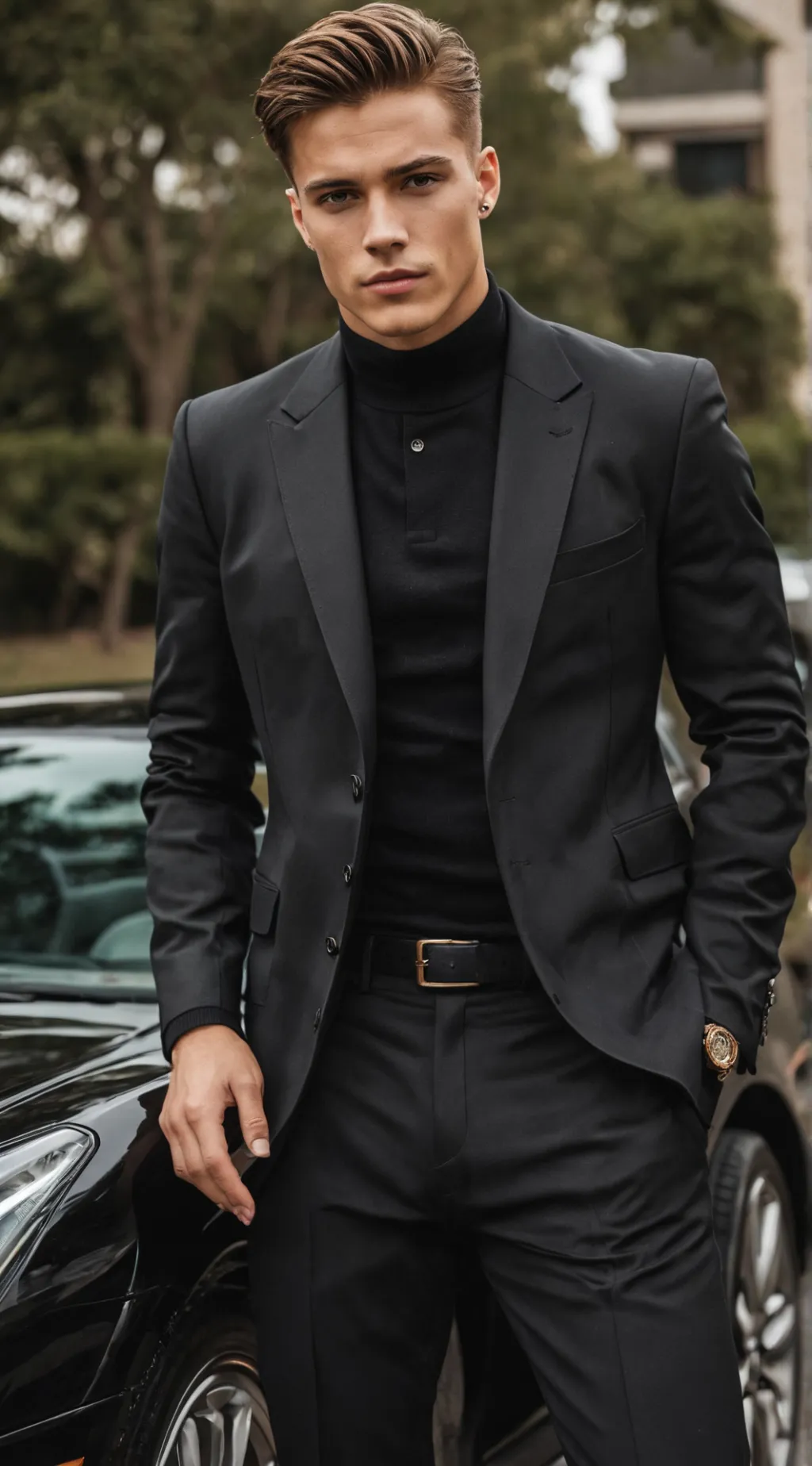 ai character: Nick  background