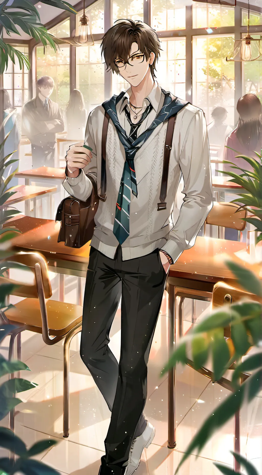 ai character: xavier background