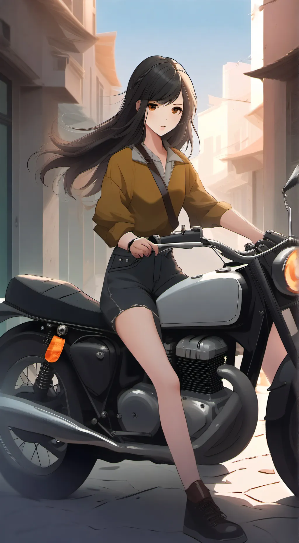 ai character: Lola  background