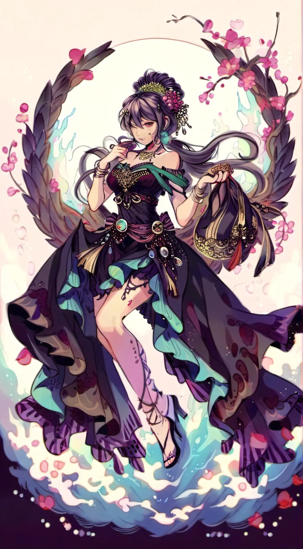 ai character: Maomao background