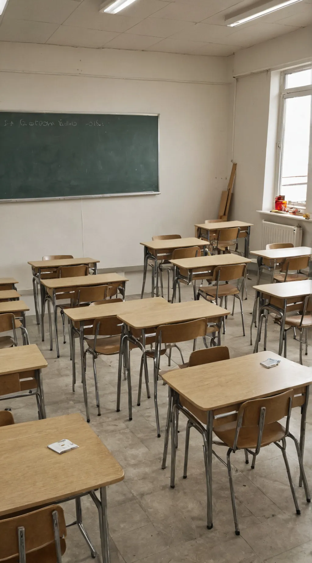 ai character: new school  background