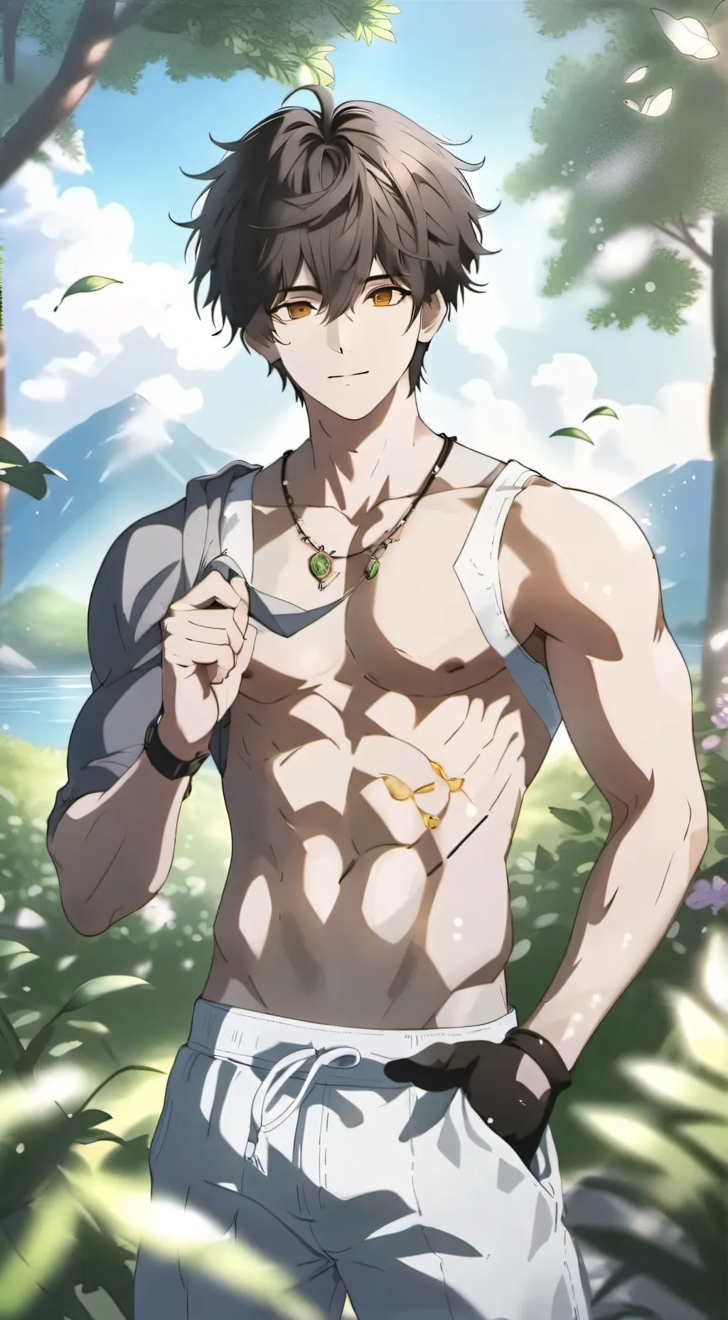 ai character: Max background