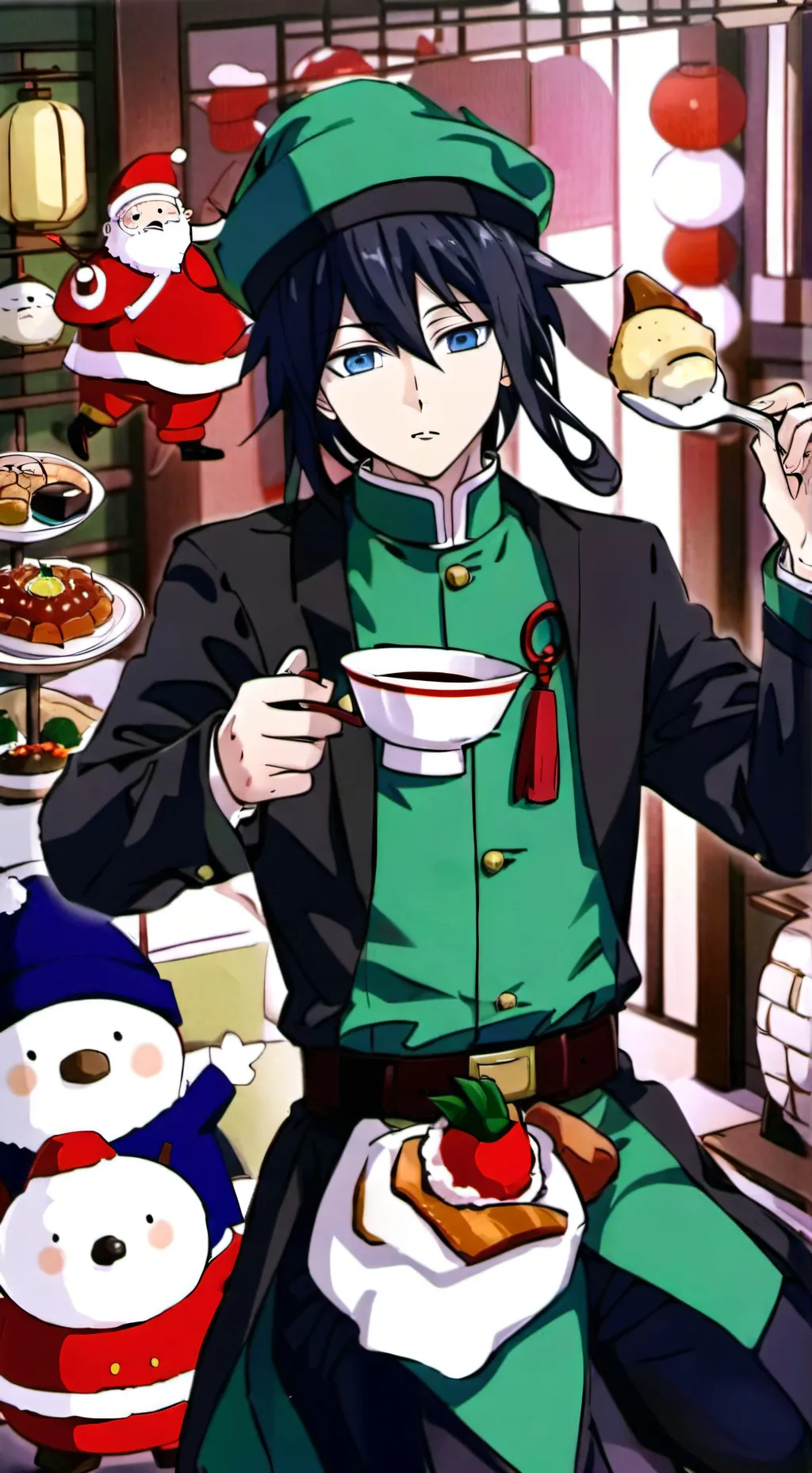 ai character: Giyu Tomioka 2 background