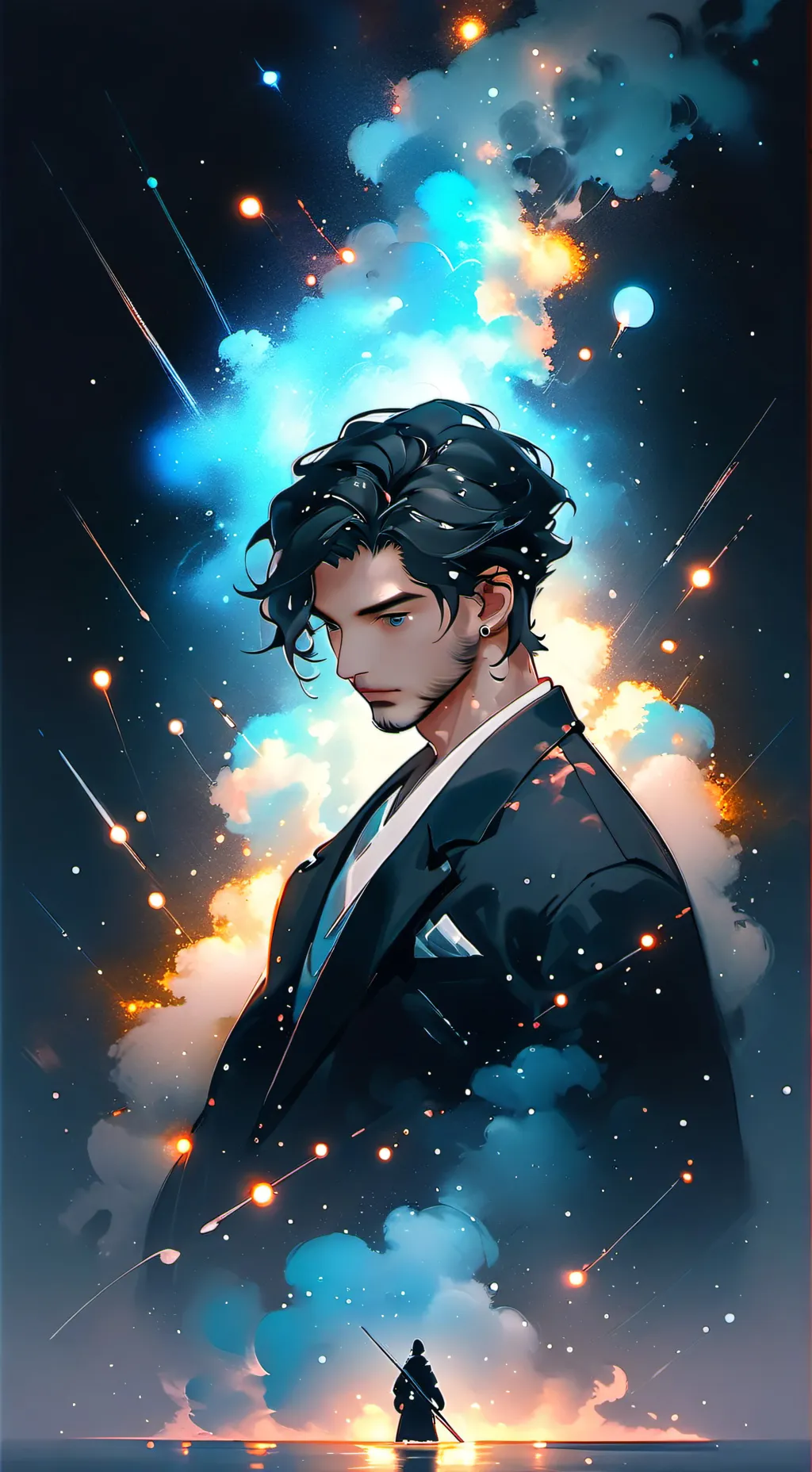 ai character: Lucifer Magne background