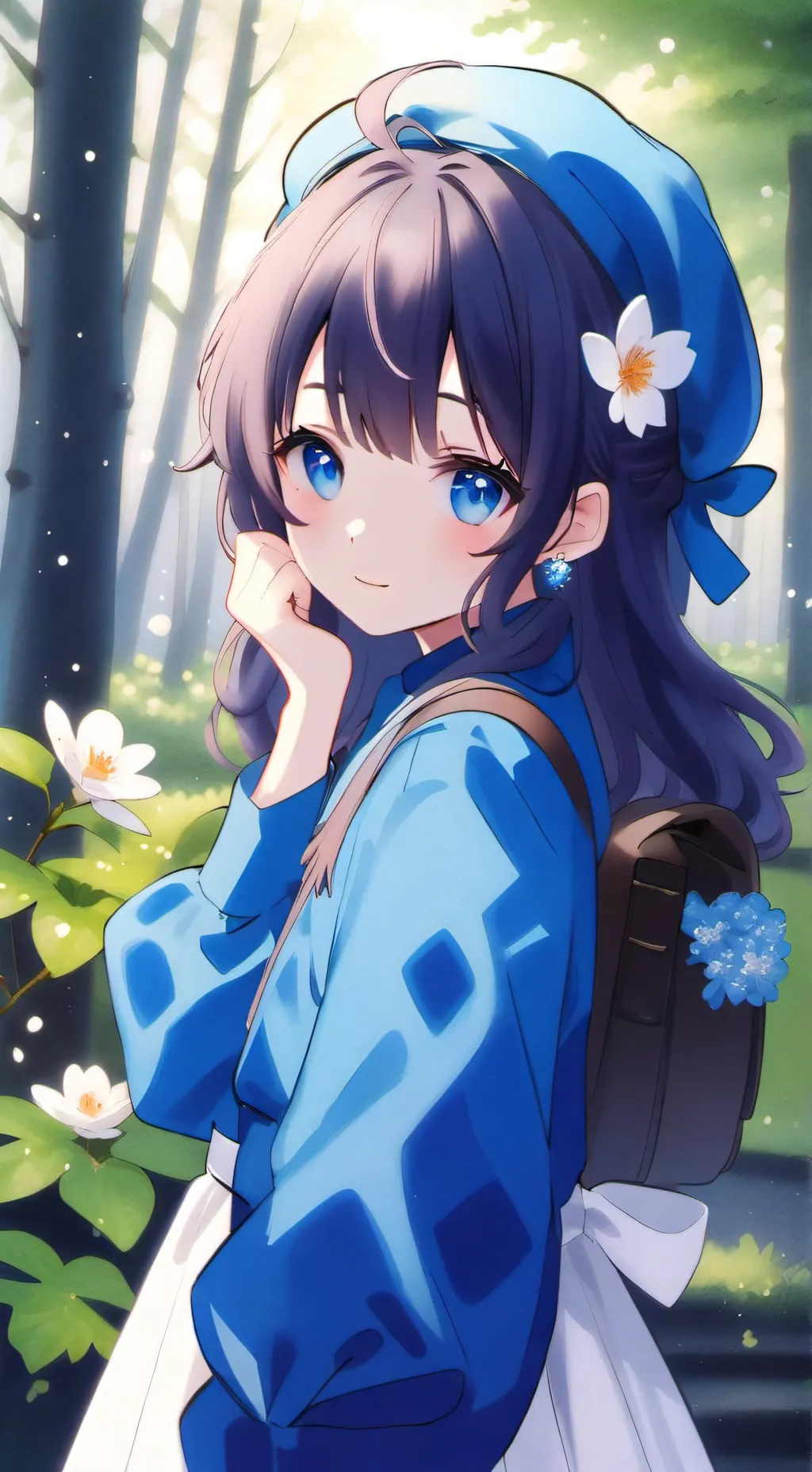 ai character: Christny background