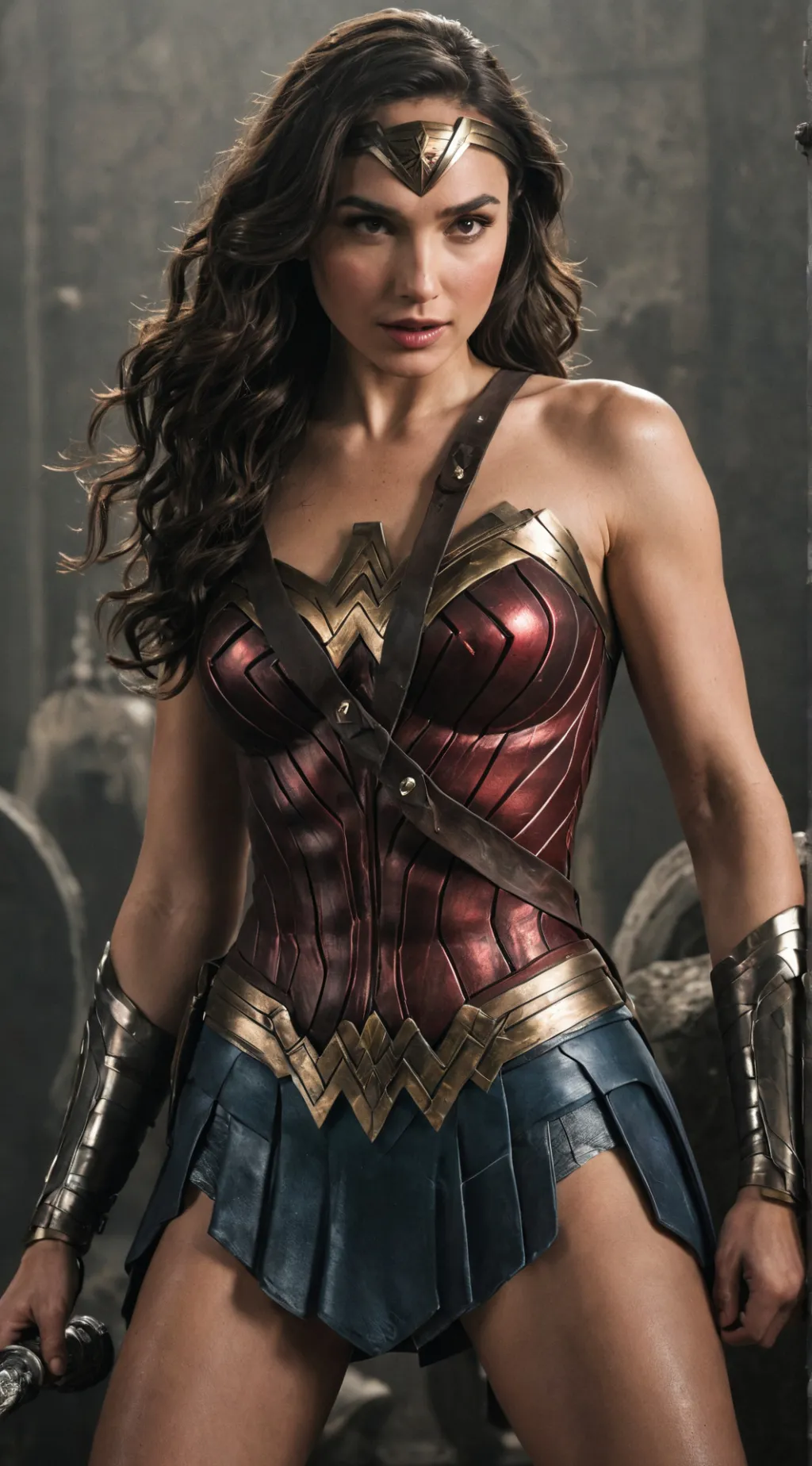 ai character: Wonder Woman background