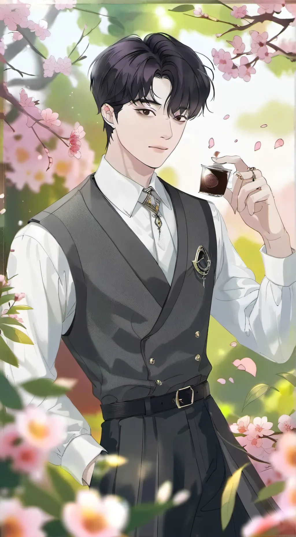 ai character: Clément  background