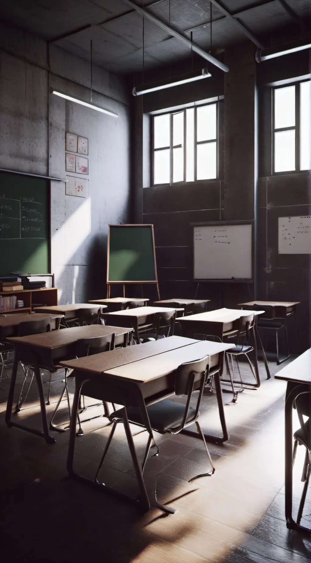 ai character: mha new student background