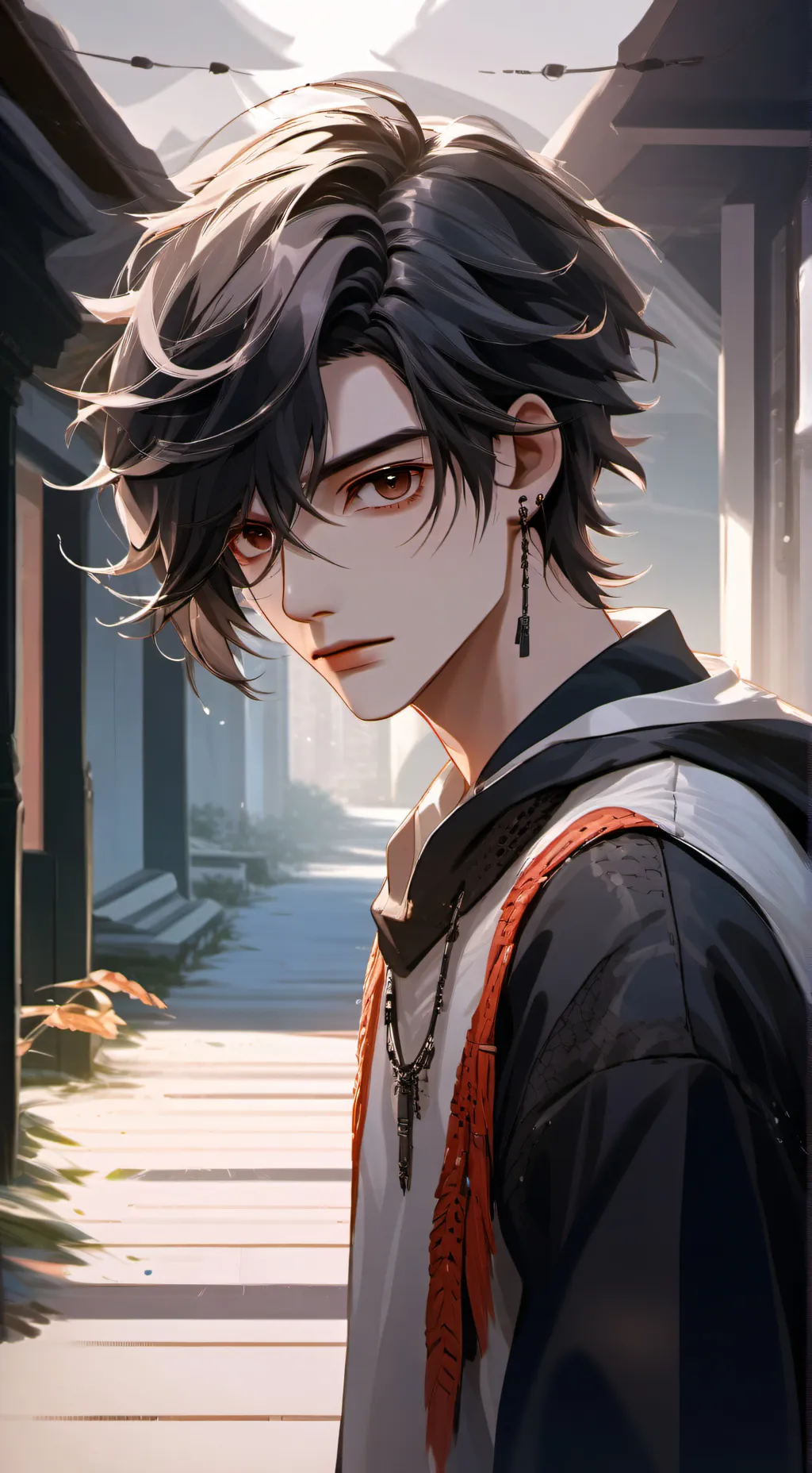 ai character: 😘~James~😘 background