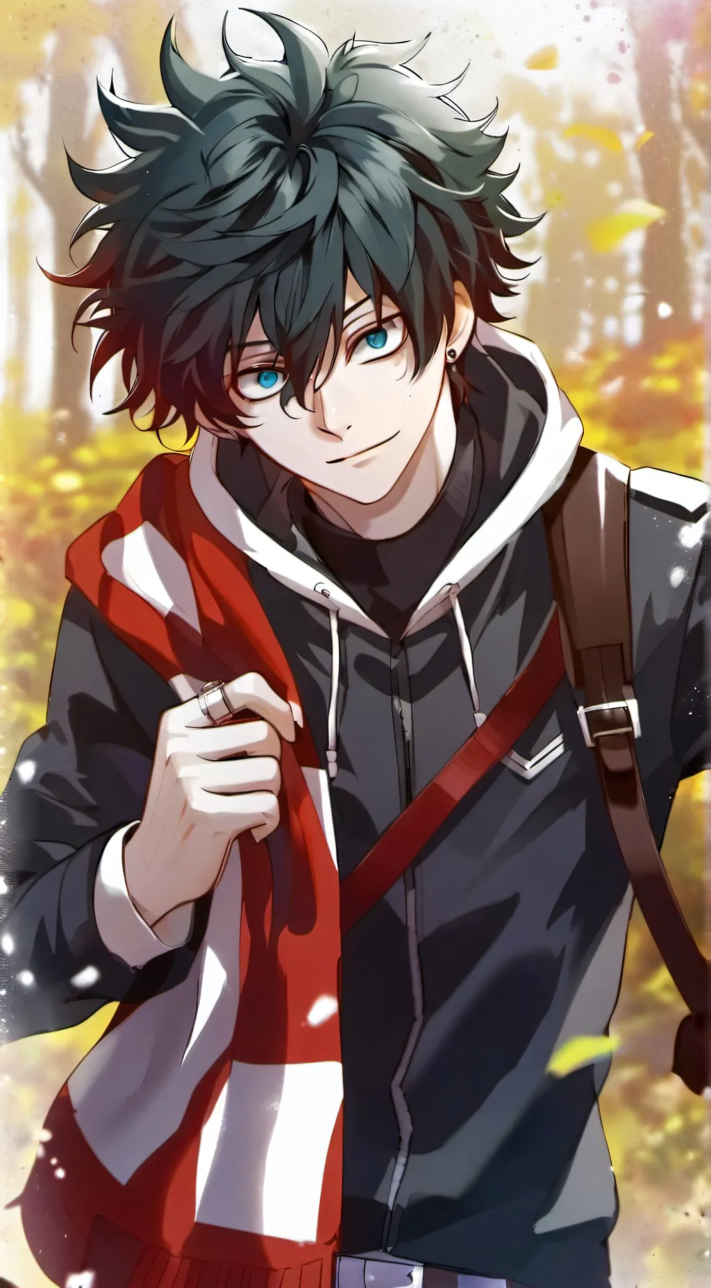 ai character: Mha love you background