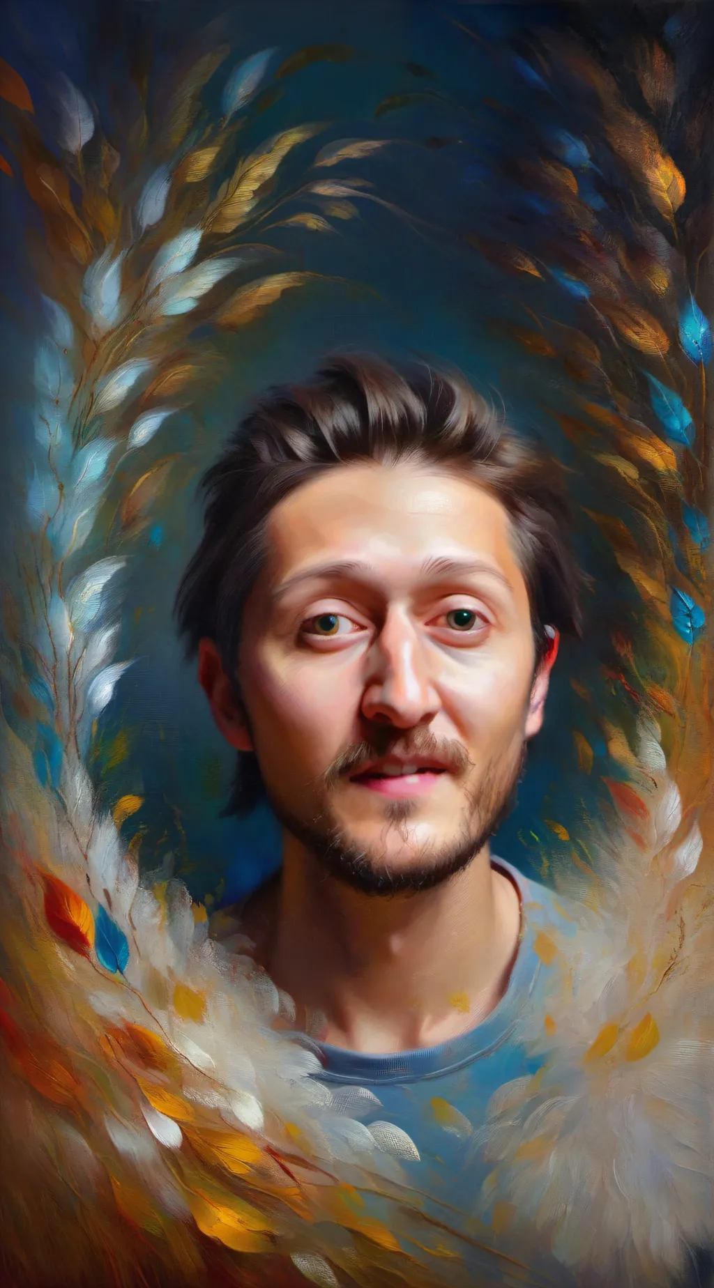 ai character: DANIEL LARSON  background